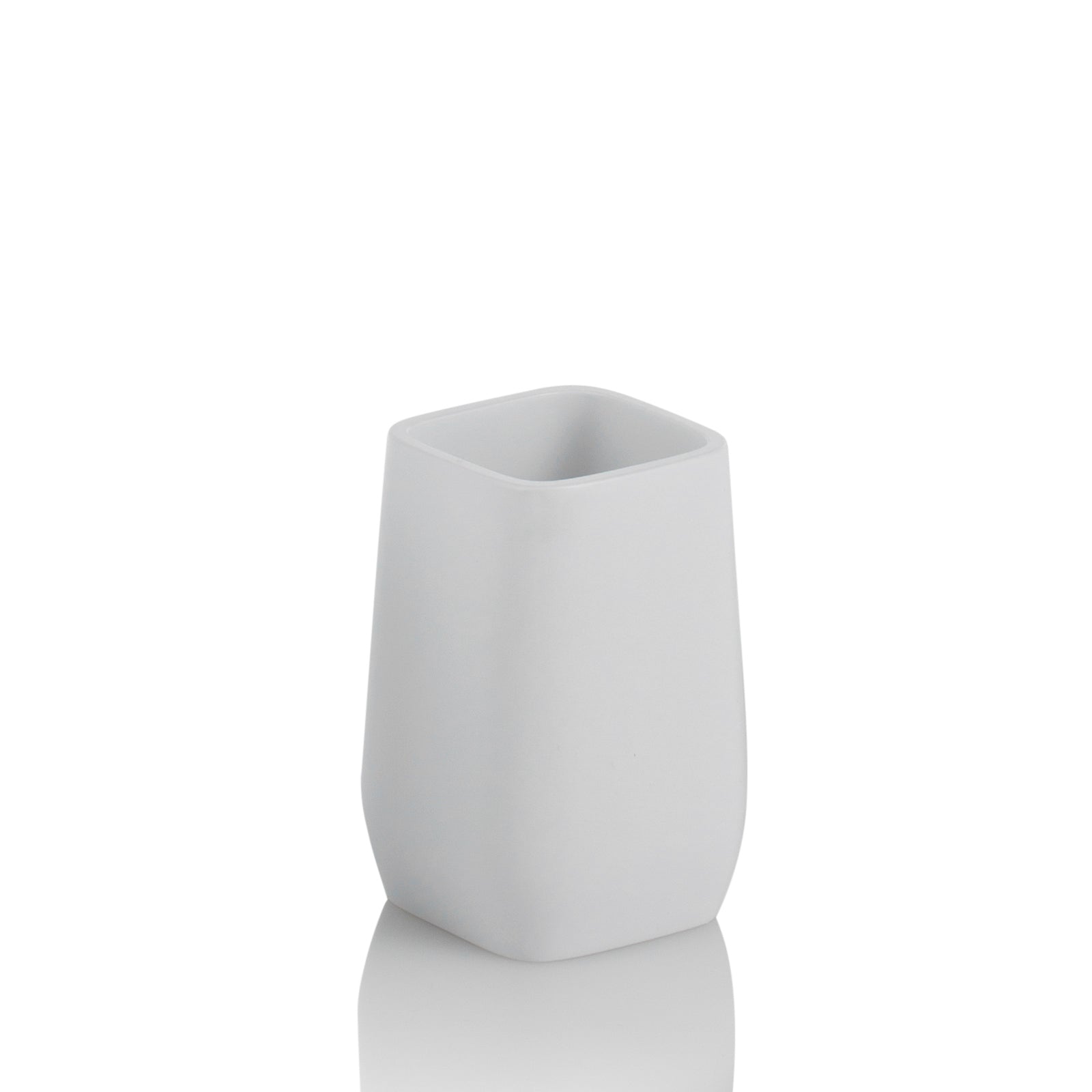 Set bagno 4 pezzi LINIJA | Bianco