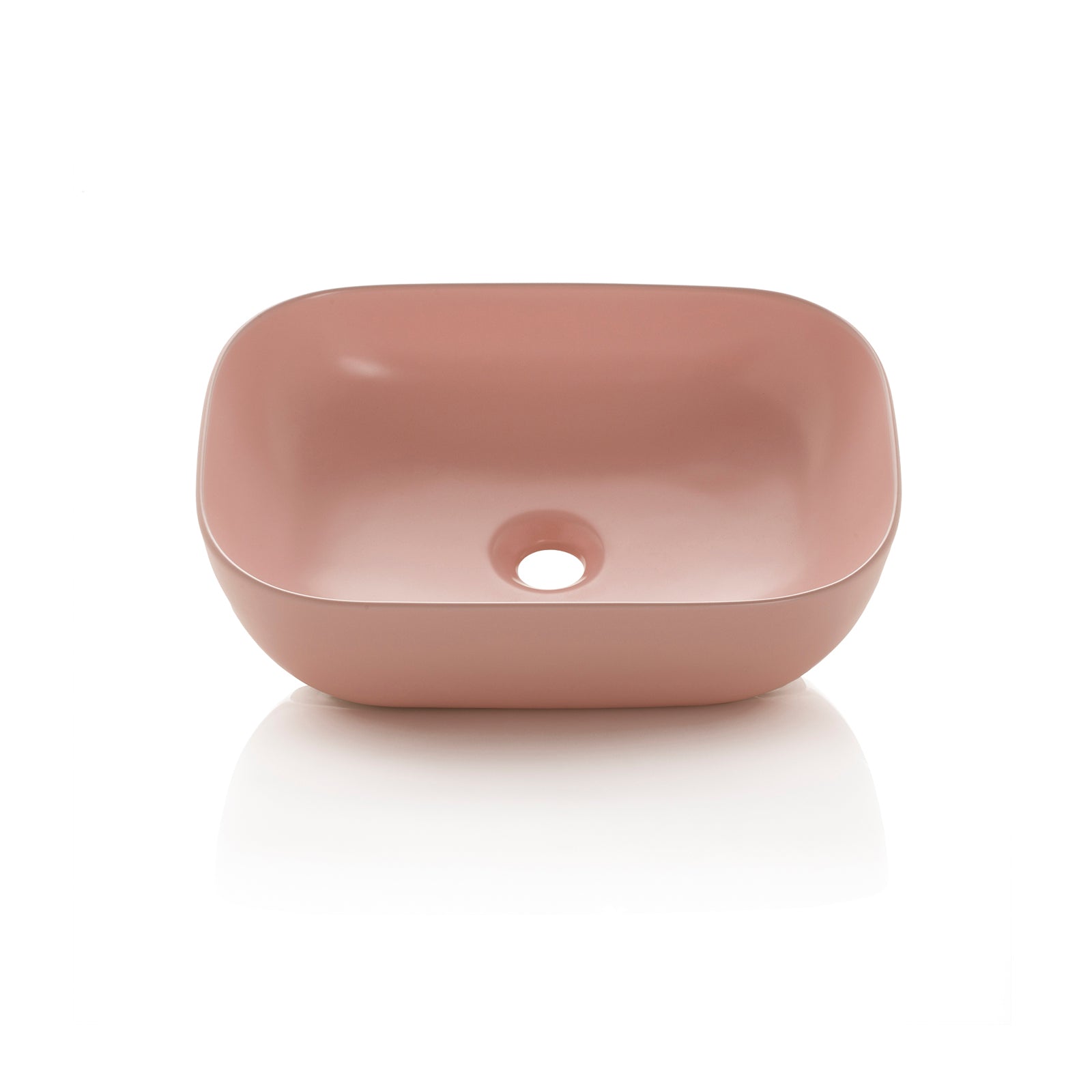 Lavabo da appoggio YANI | Rosa opaco