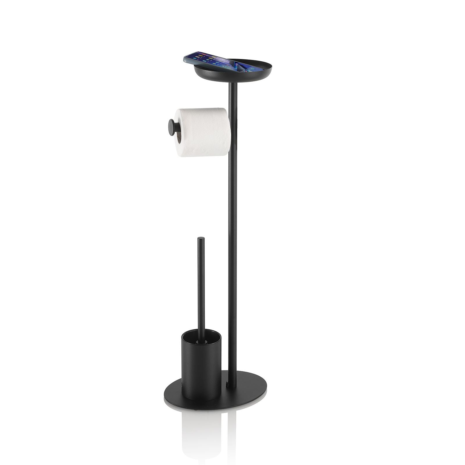 Piantana wc OXI-A | Nero