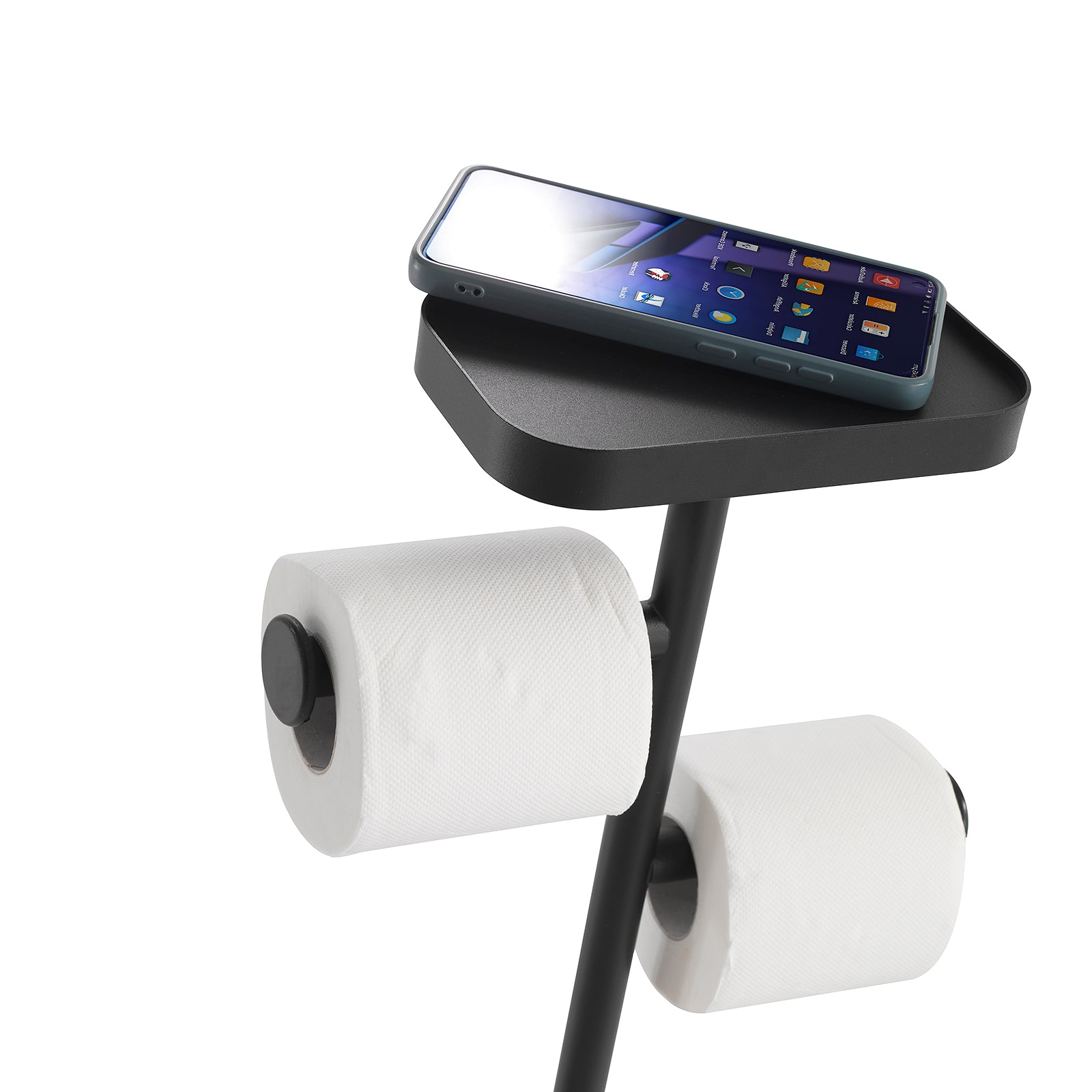 Piantana wc OXI-C | Nero