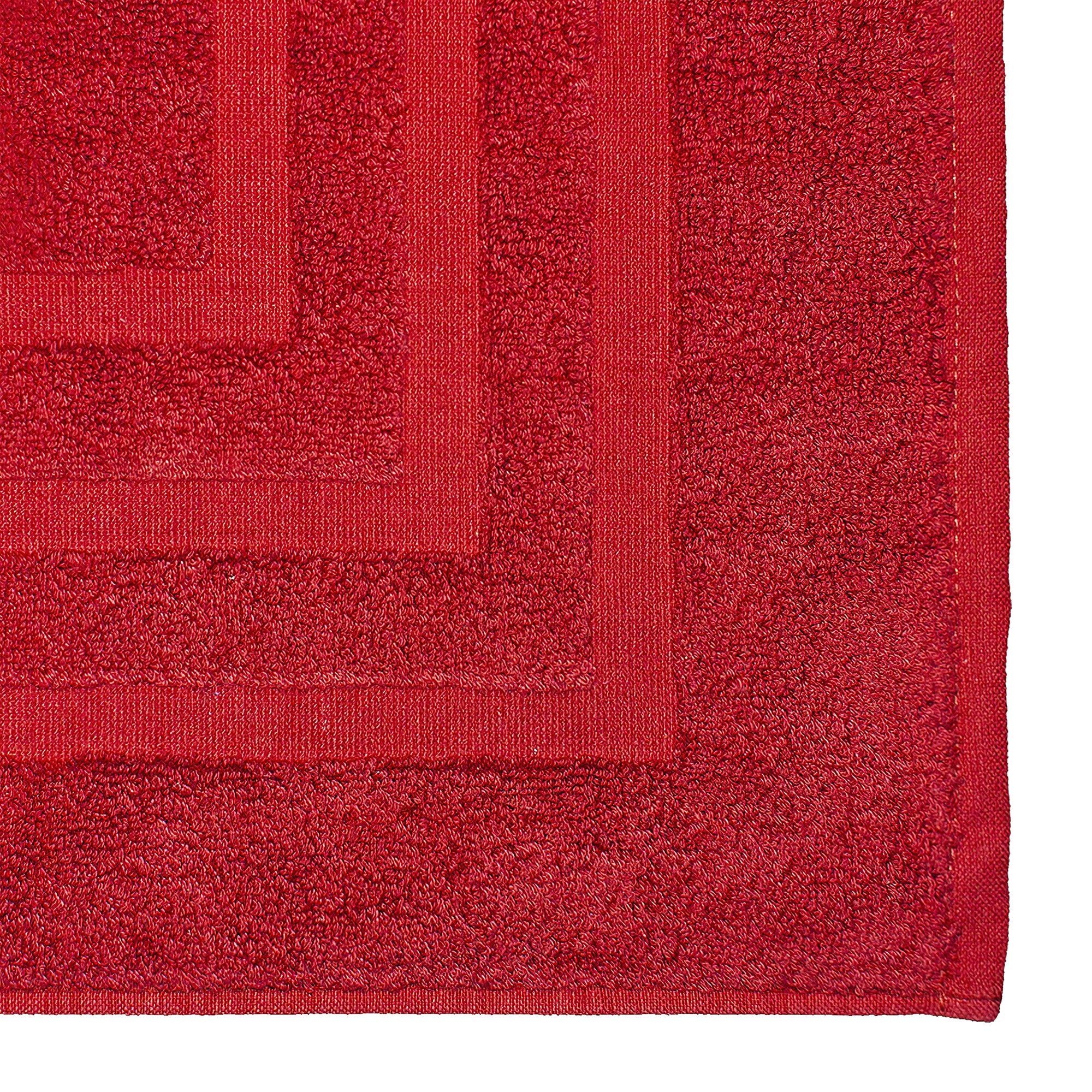 Tappeto da bagno CLIO | Rosso
