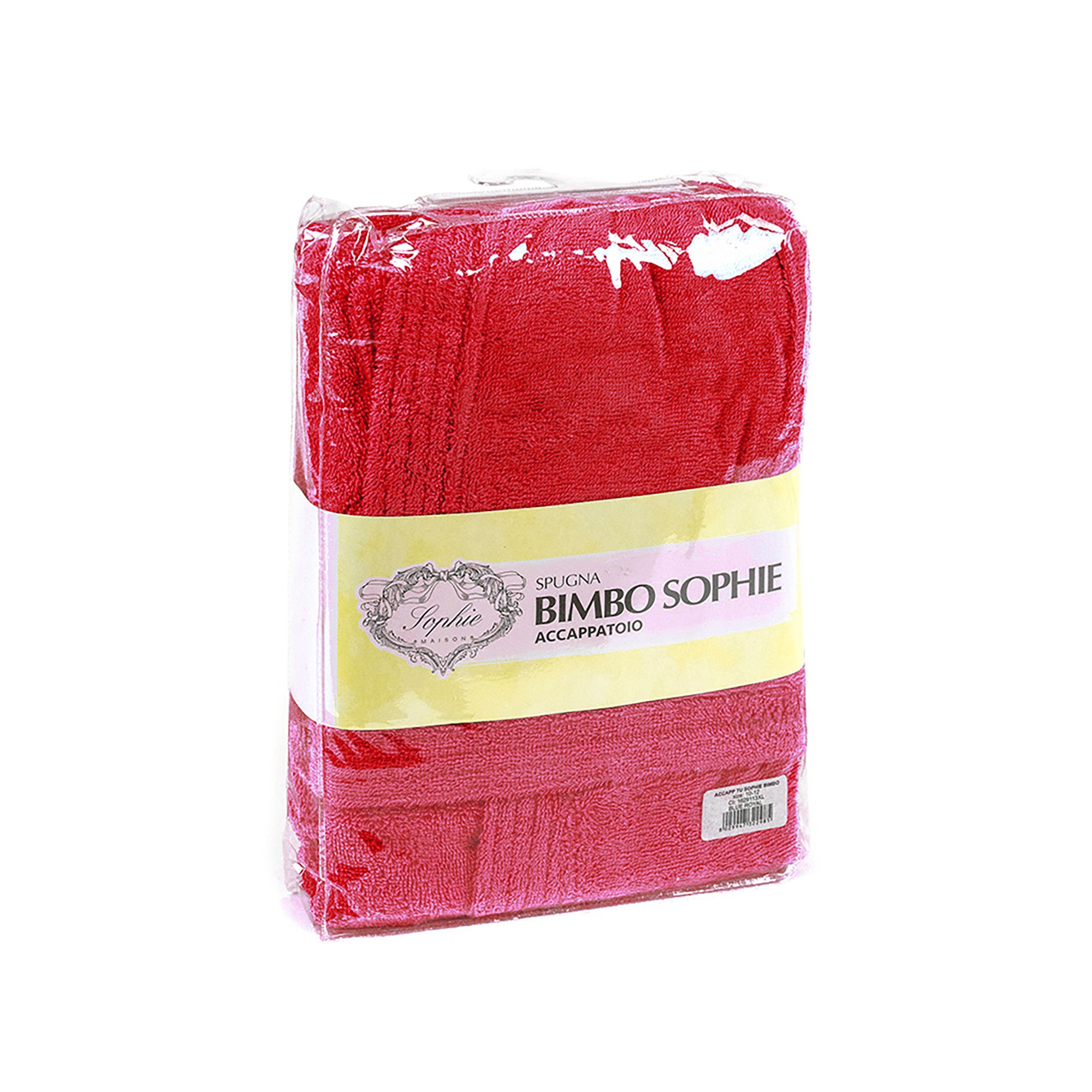 Accappatoio ABBEY-L | Rosso