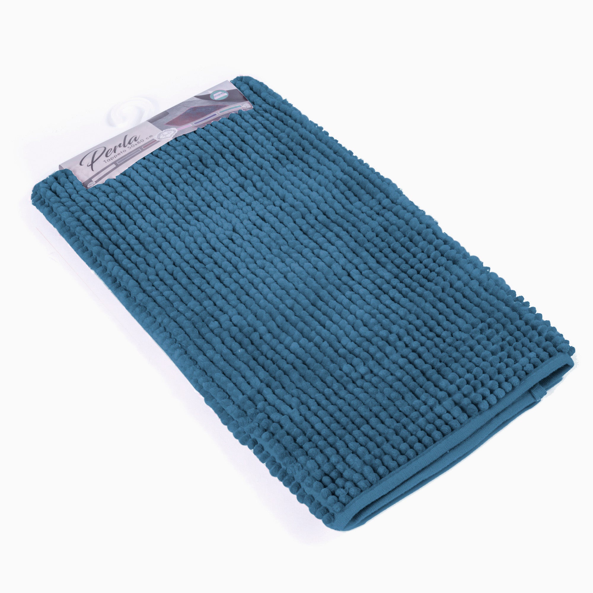 Tappeto da bagno INES | Blu navy