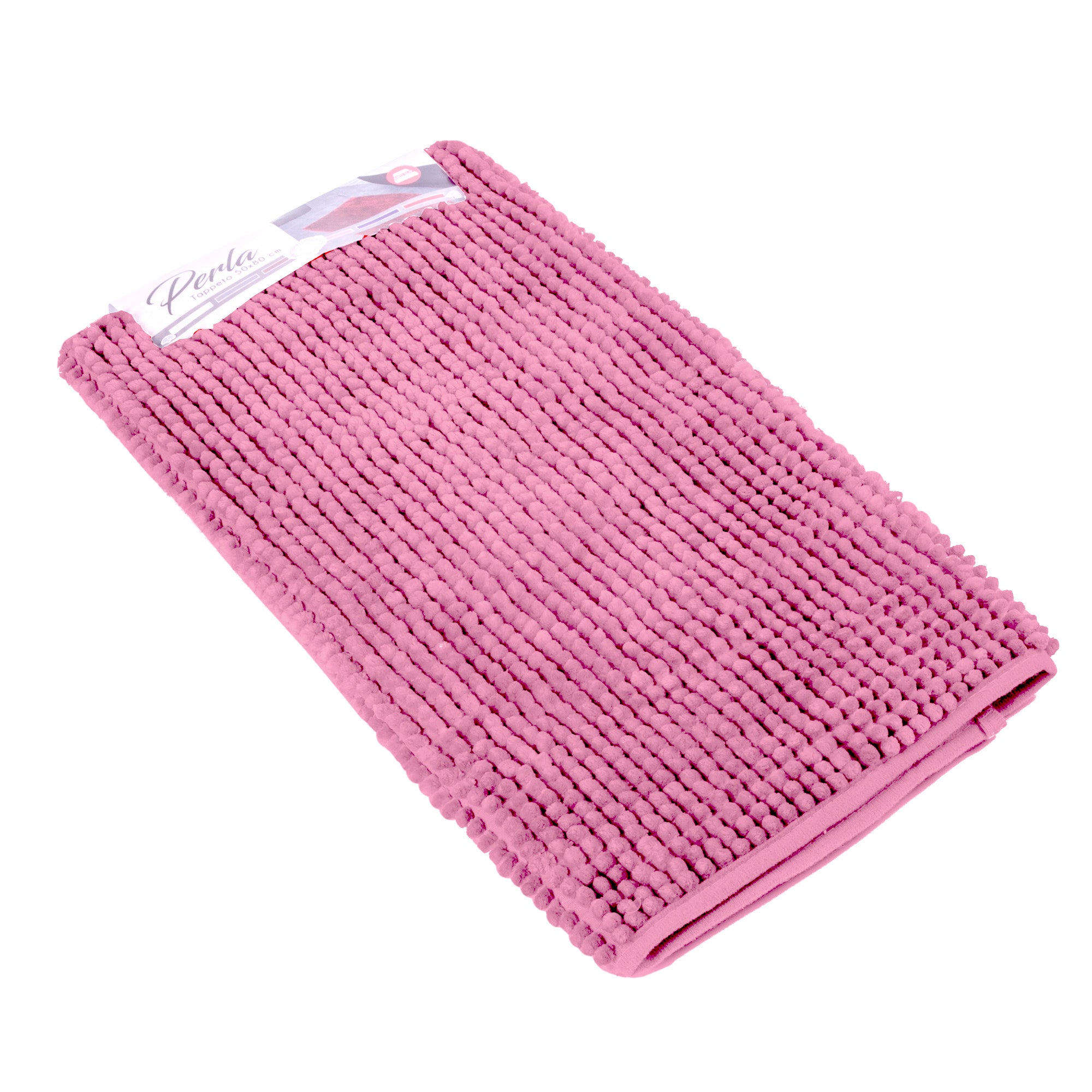 Tappeto da bagno INES | Rosa antico