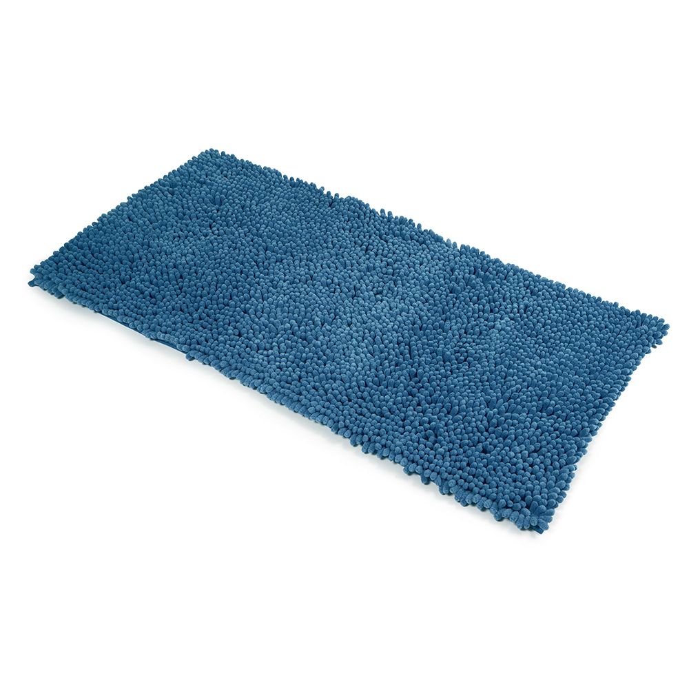 Tappeto da bagno RAYA | Blu