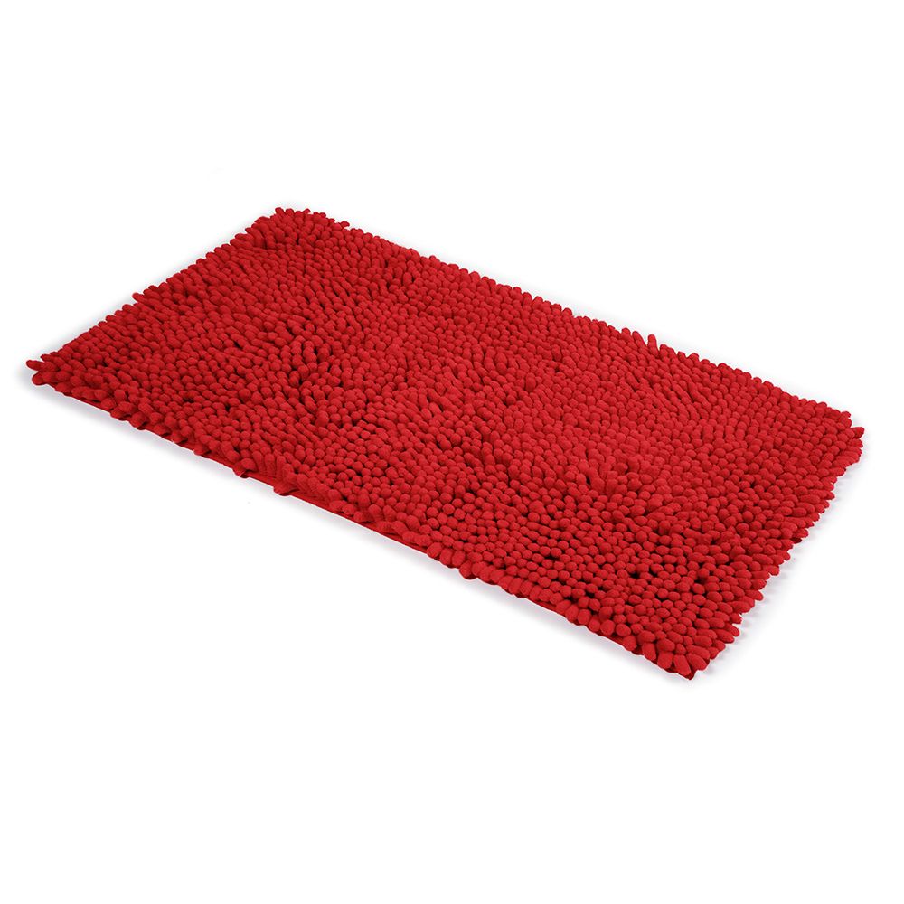 Tappeto da bagno RAYA | Rosso