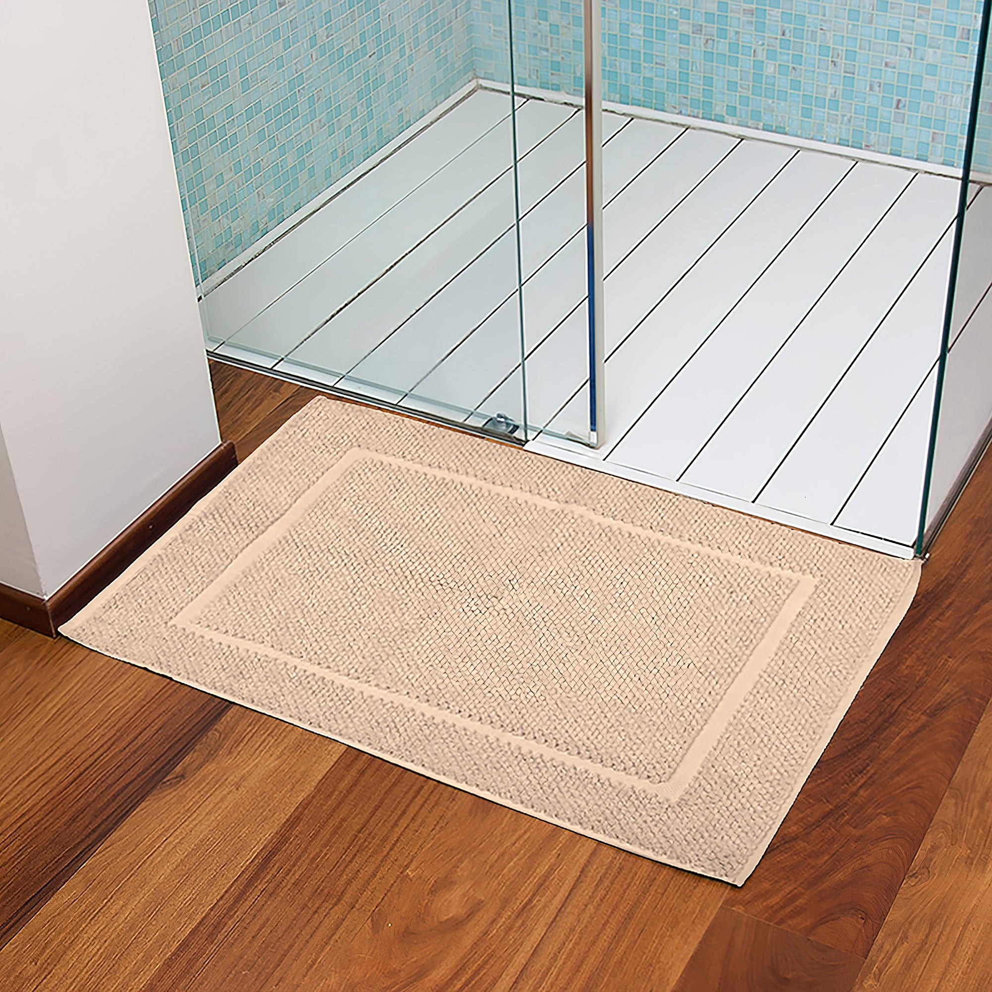 Tappeto da bagno ELLIE | Tortora