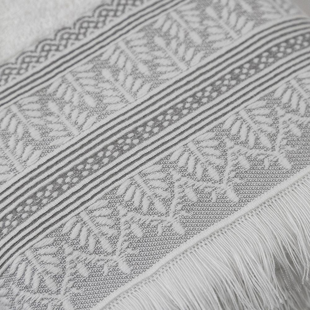 Set asciugamani 1+1 LUK | Bianco
