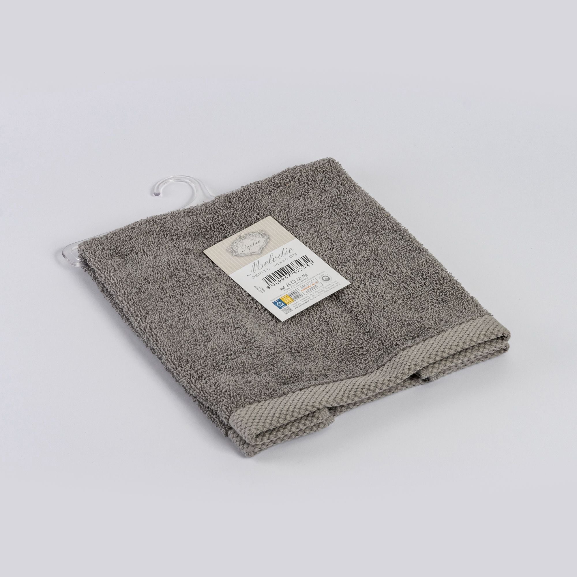 Asciugamano ospite BREST | Grigio