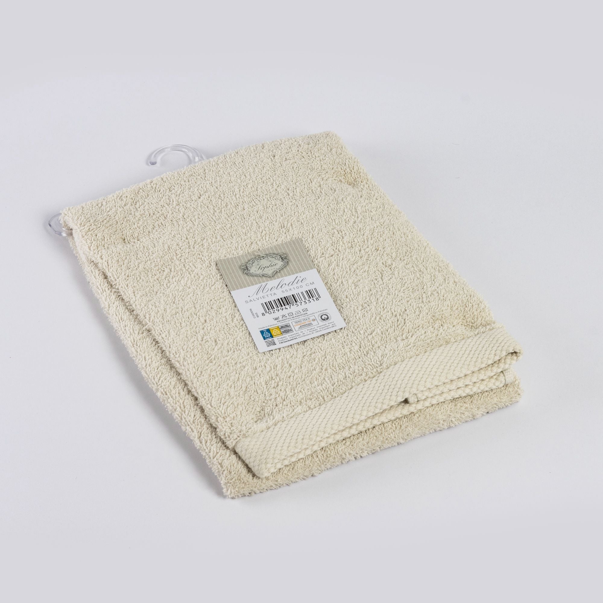 Asciugamano viso BREST | Beige