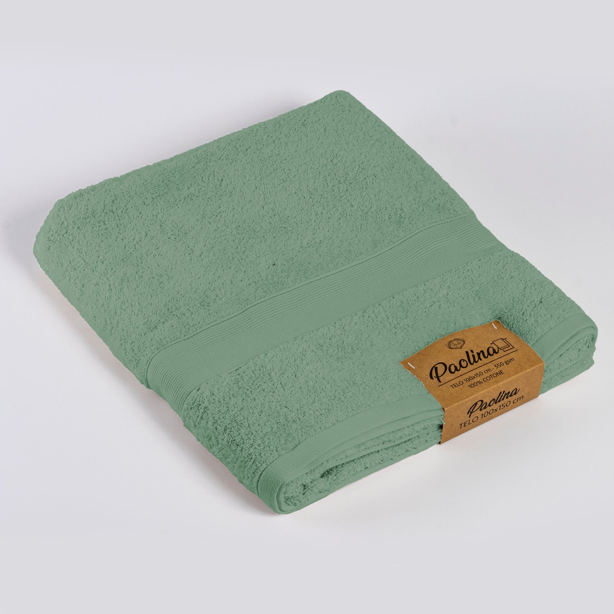 Telo doccia AMALFI | Verde