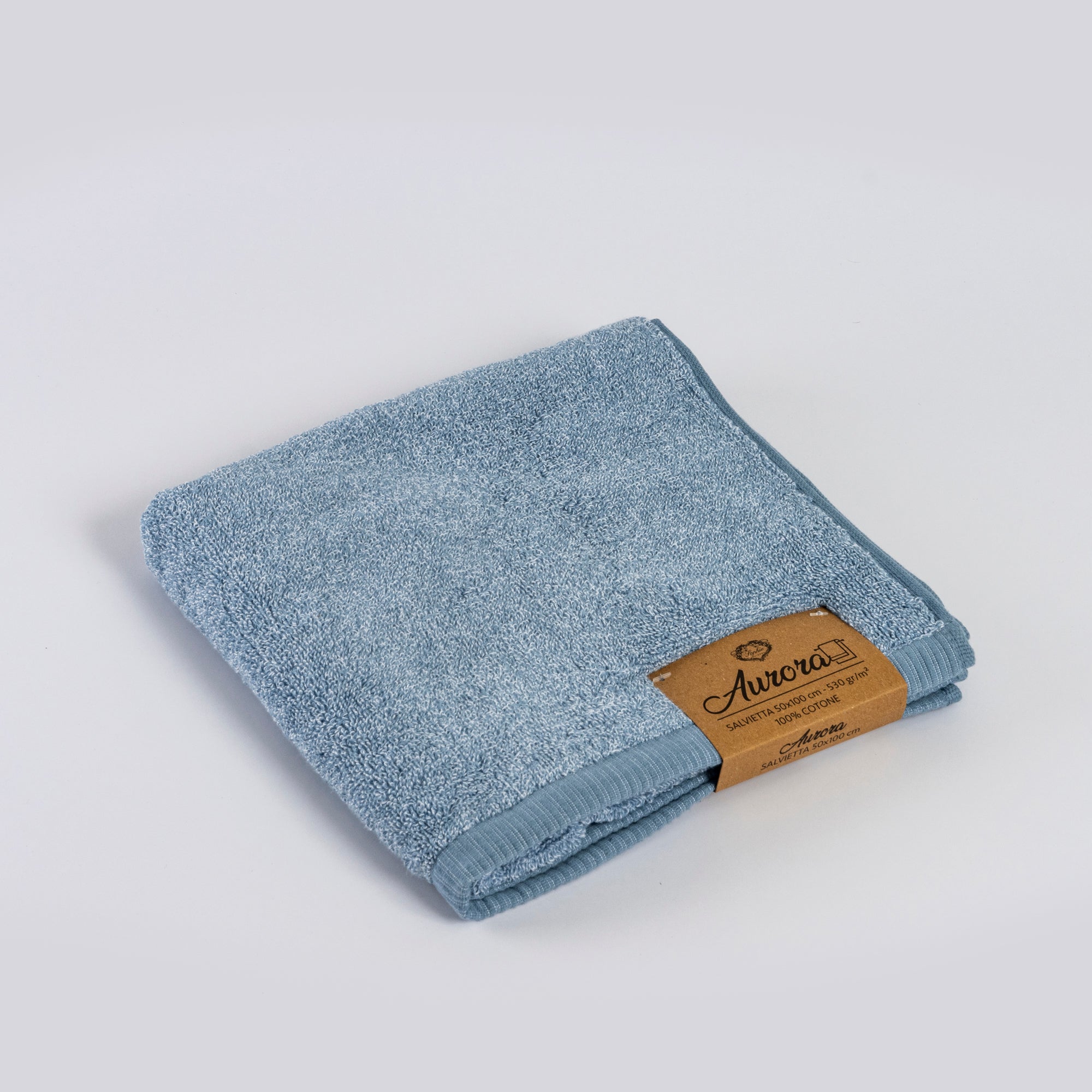 Asciugamano viso SORRENTO | Azzurro