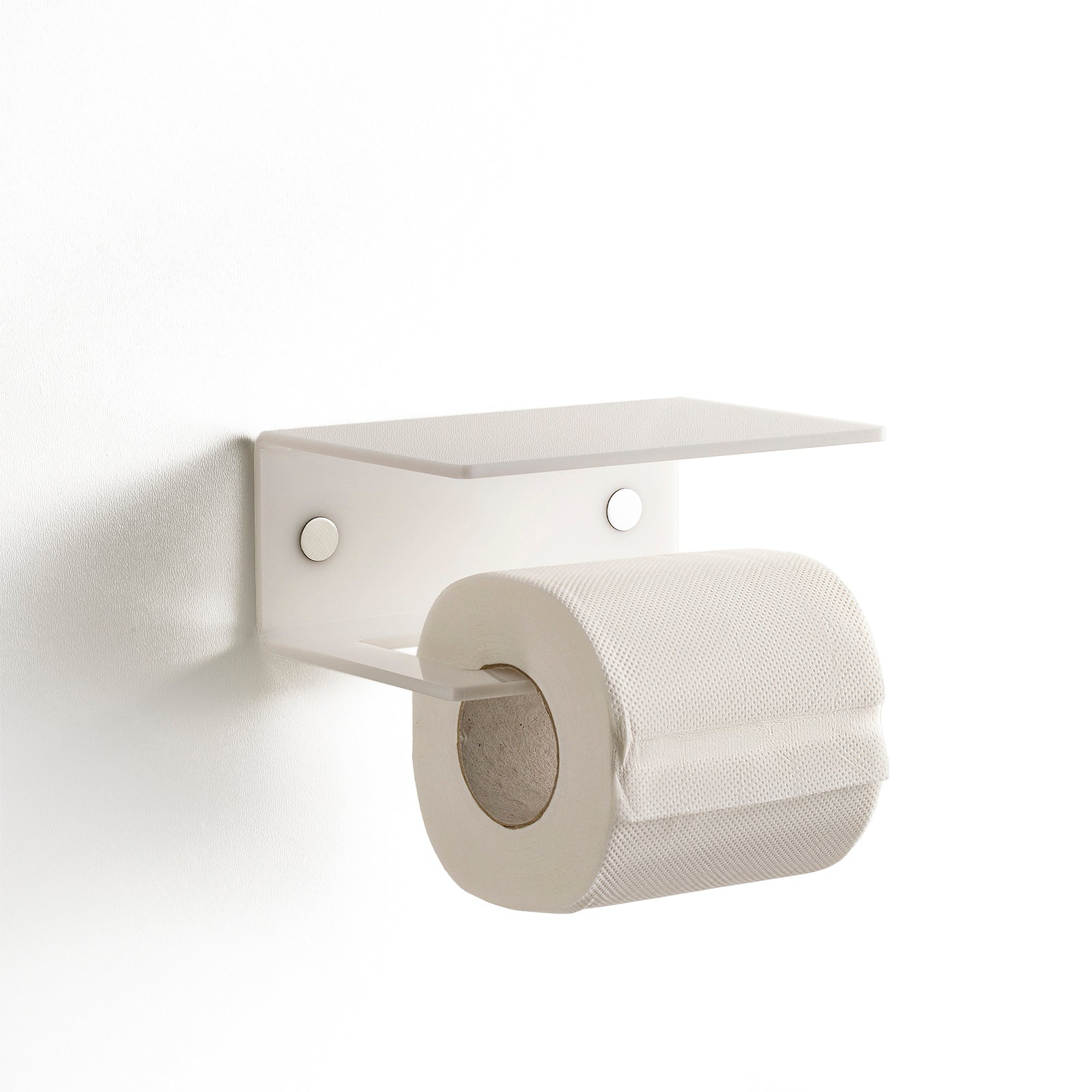 Portarotolo da parete NOLAN | Bianco