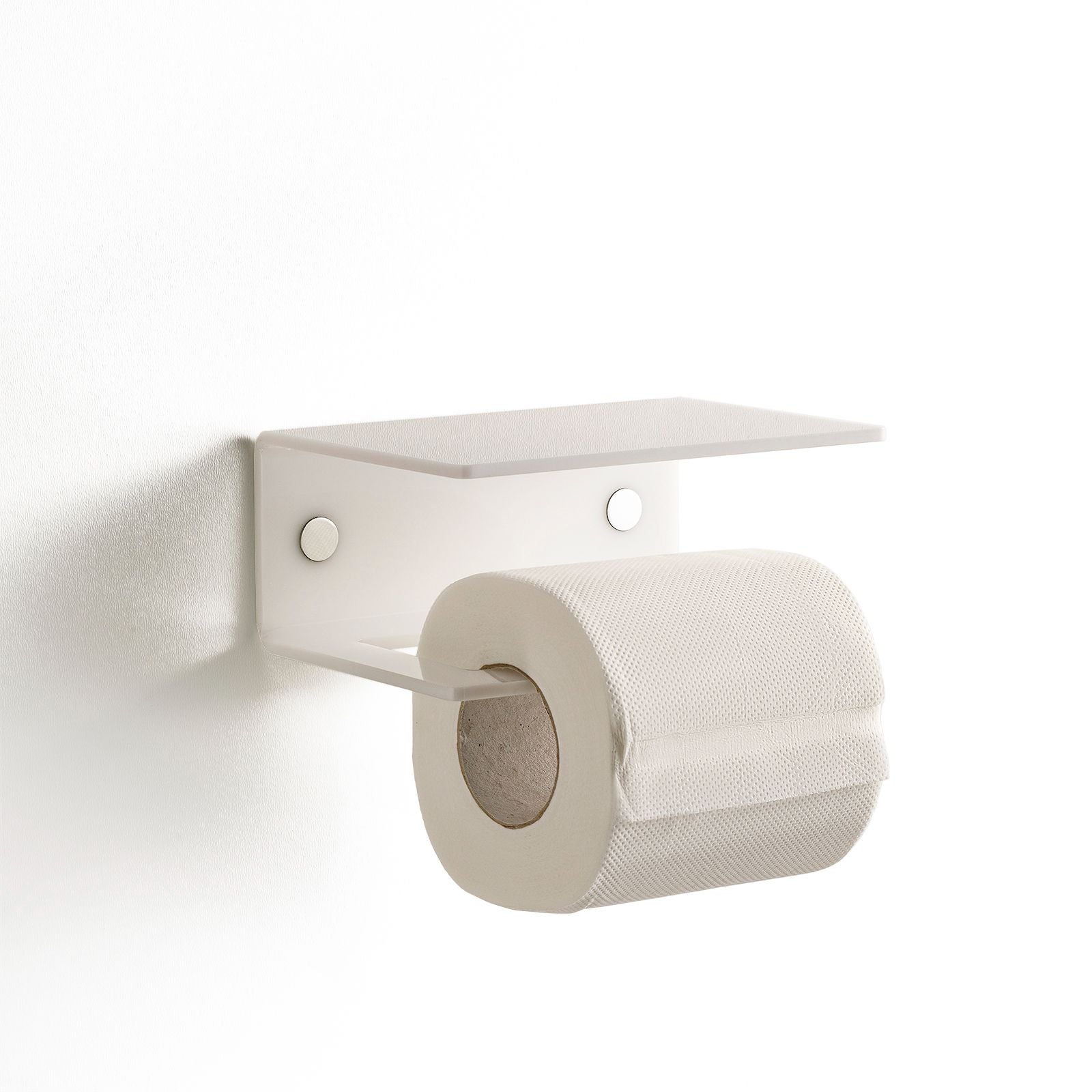 Portarotolo da parete NOLAN | Bianco