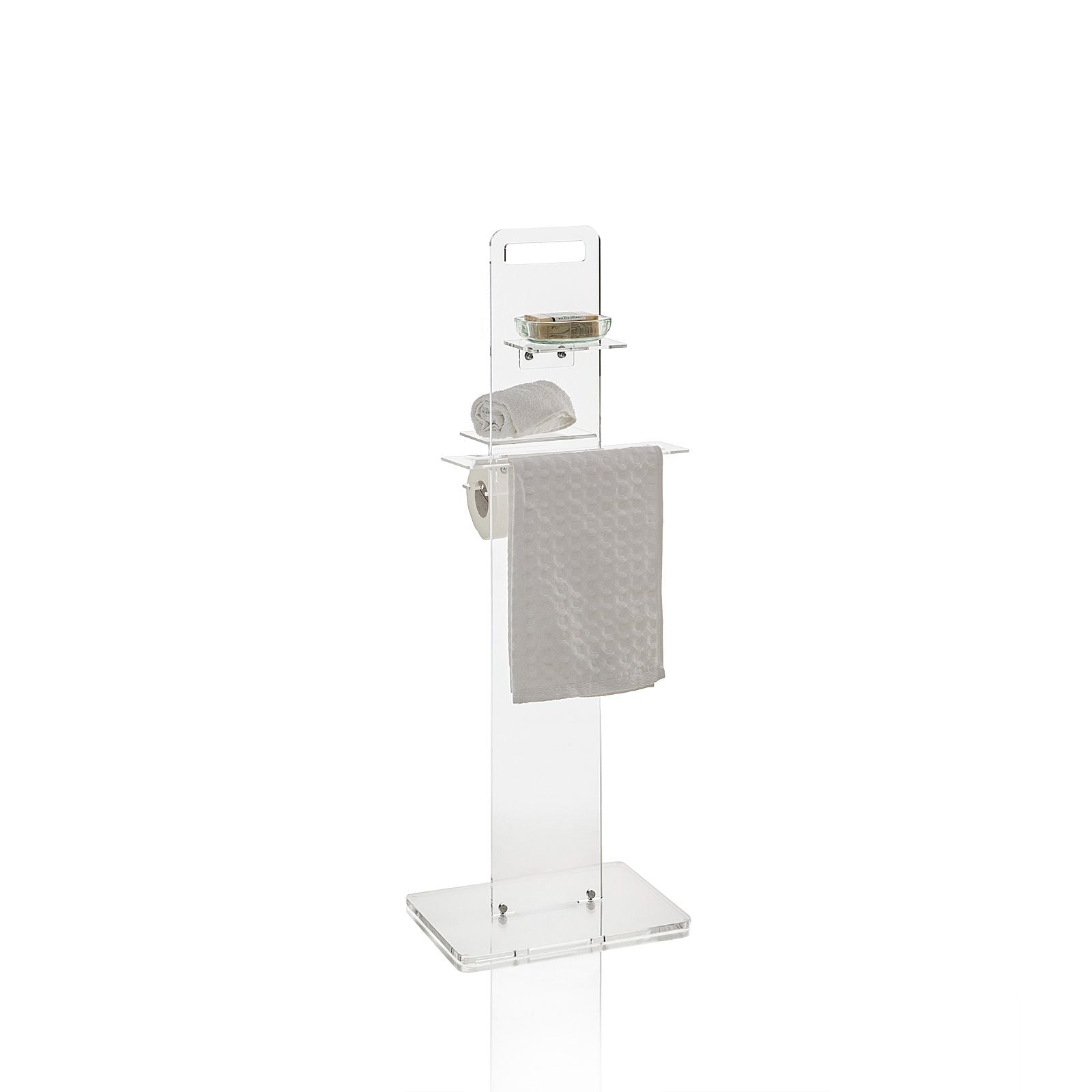Piantana bagno NOLAN | Trasparente
