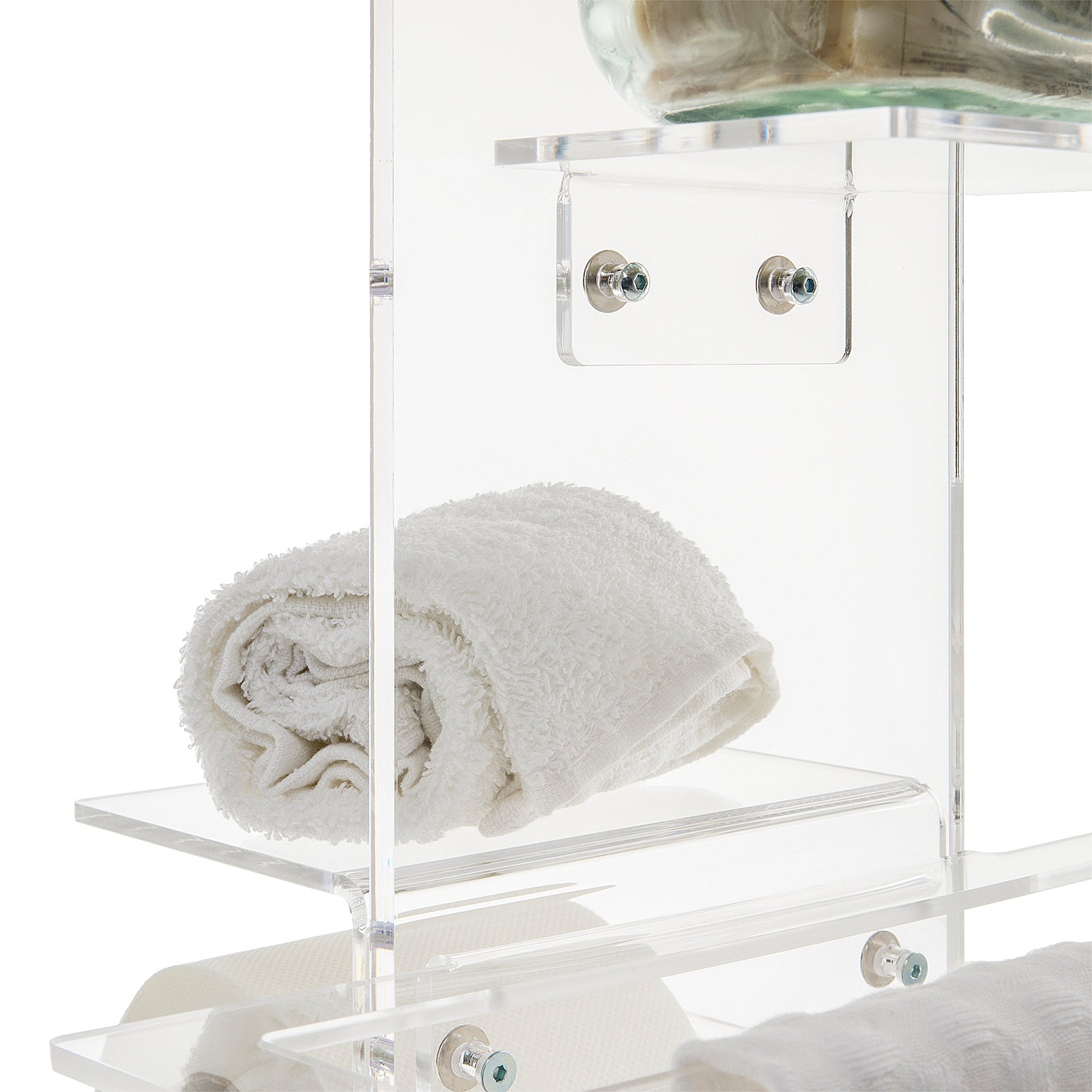 Piantana bagno NOLAN | Trasparente
