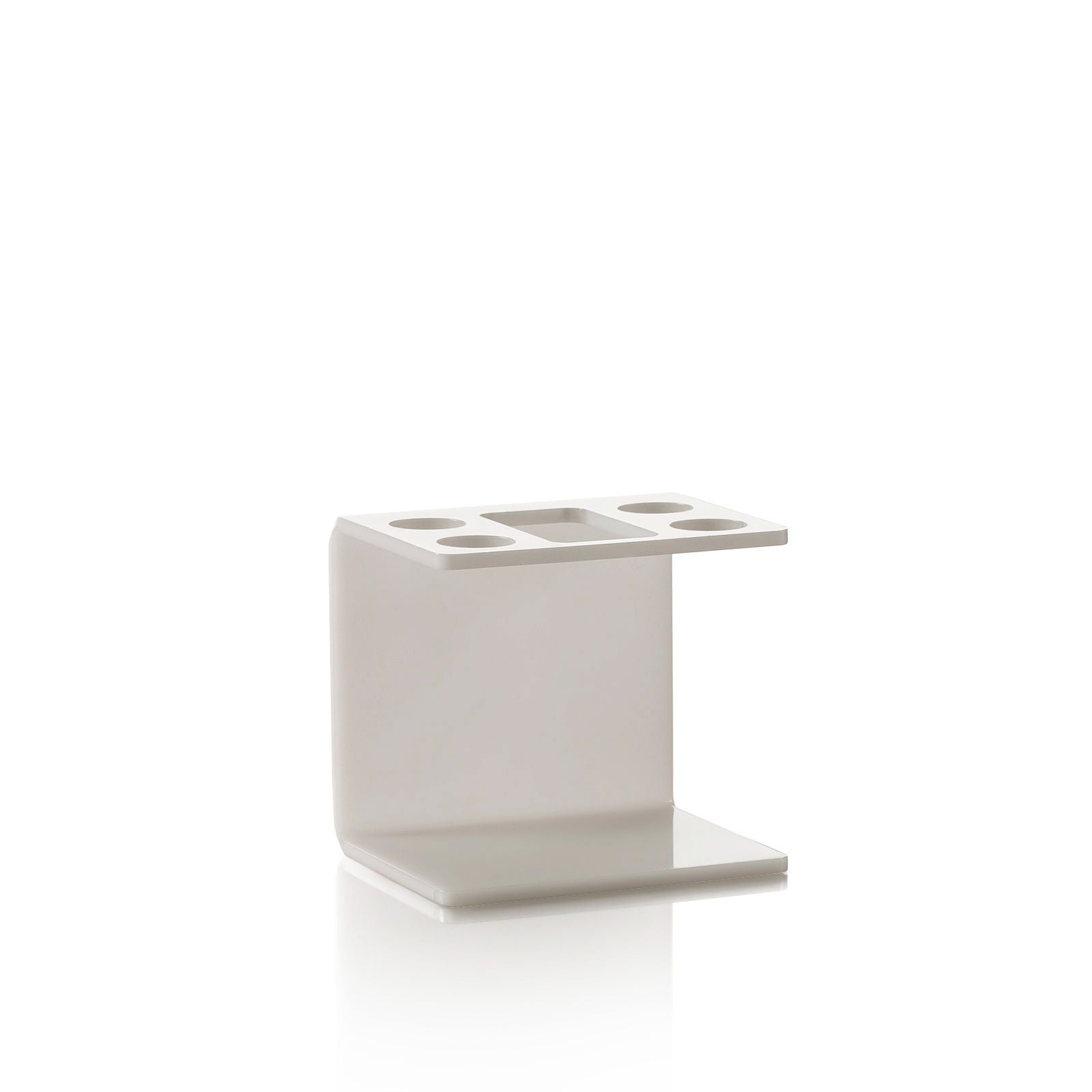 Porta spazzolini NOLAN | Bianco