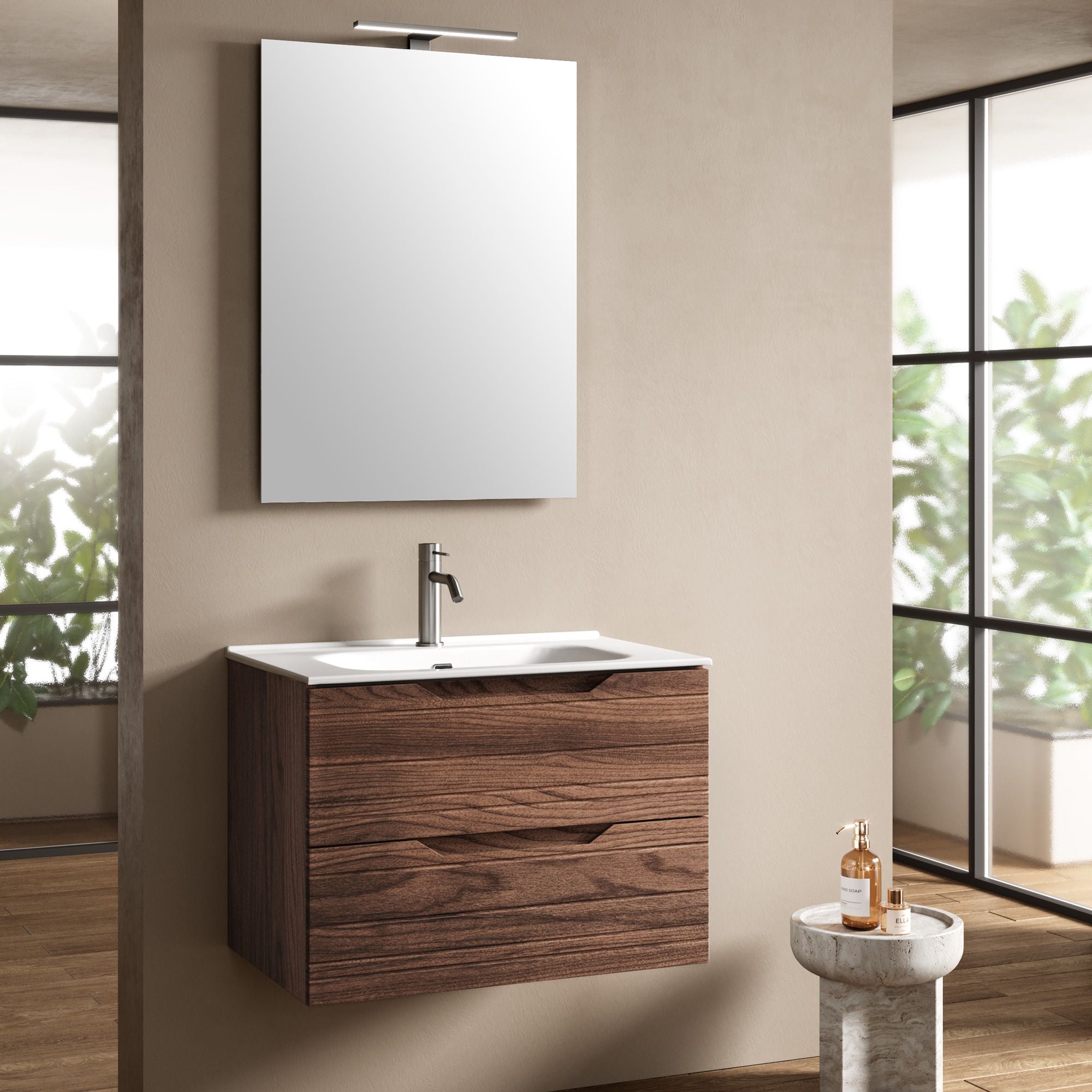 Composizione 4 pezzi CORDELIA | Rovere rio