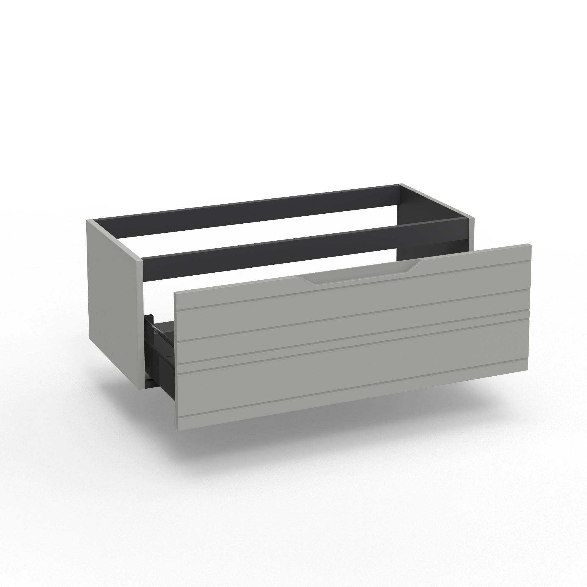 Base portalavabo 1 cestone CORDELIA | Grigio