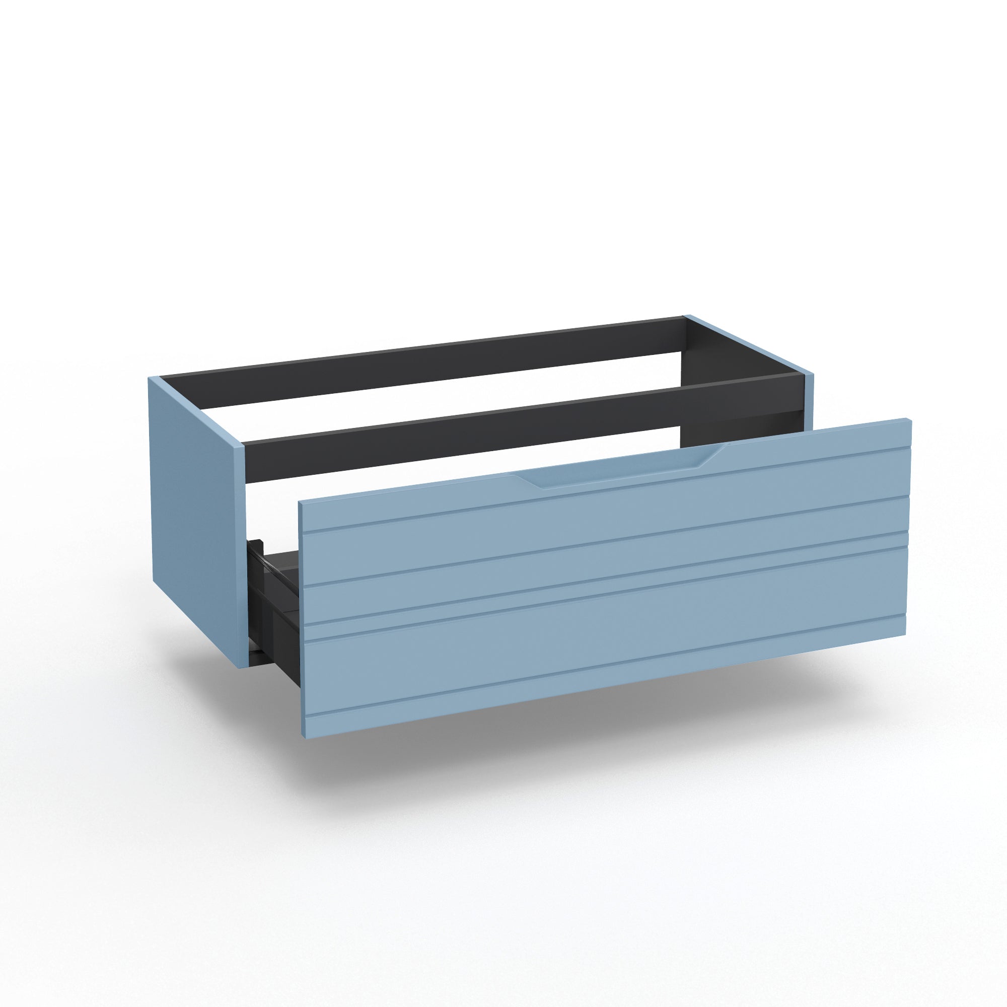 Base portalavabo 1 cestone CORDELIA | Azzurro tiffany