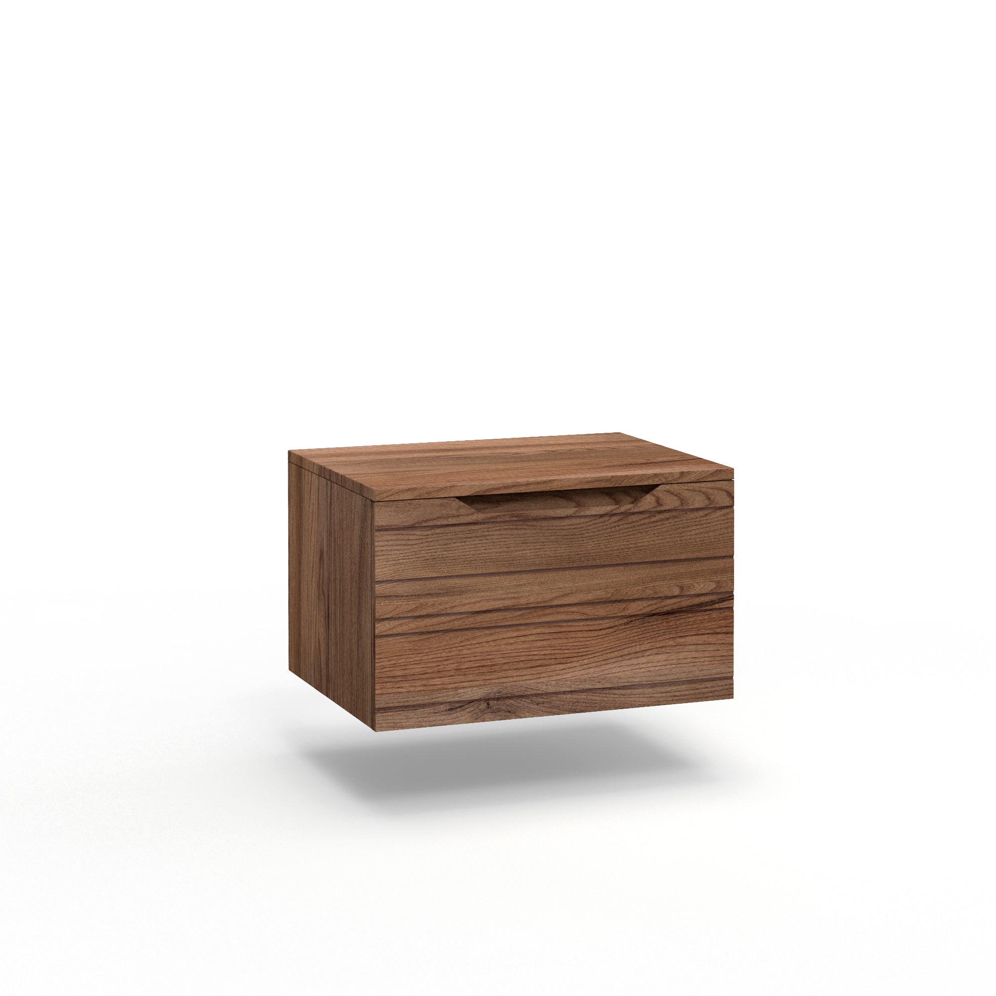 Base con top 1 cestone CORDELIA | Rovere rio