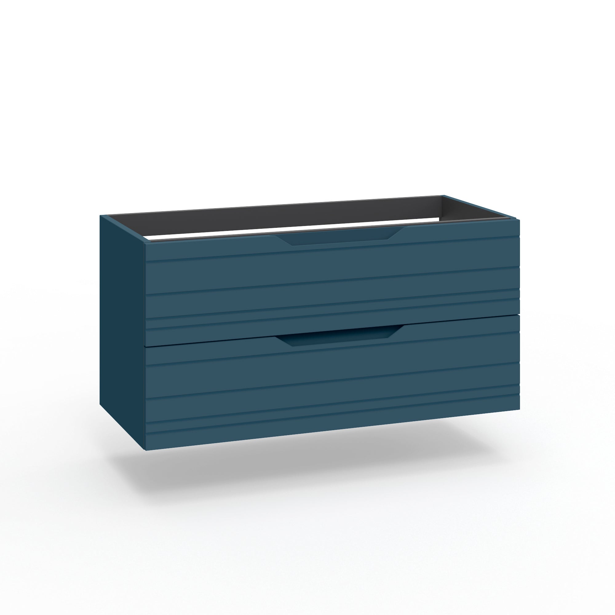 Base portalavabo 2 cassetti CORDELIA | Blu