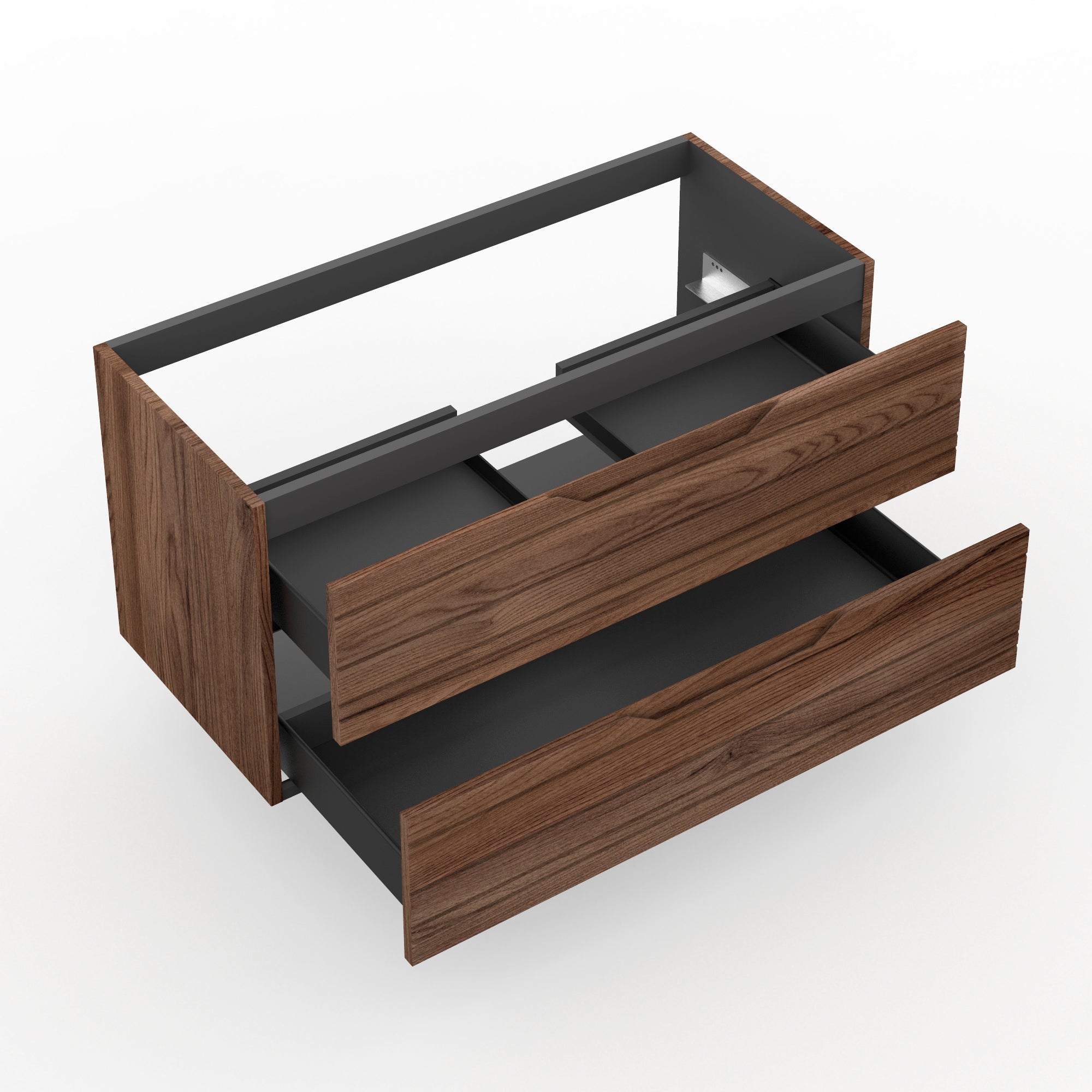 Base portalavabo 2 cassetti CORDELIA | Rovere rio