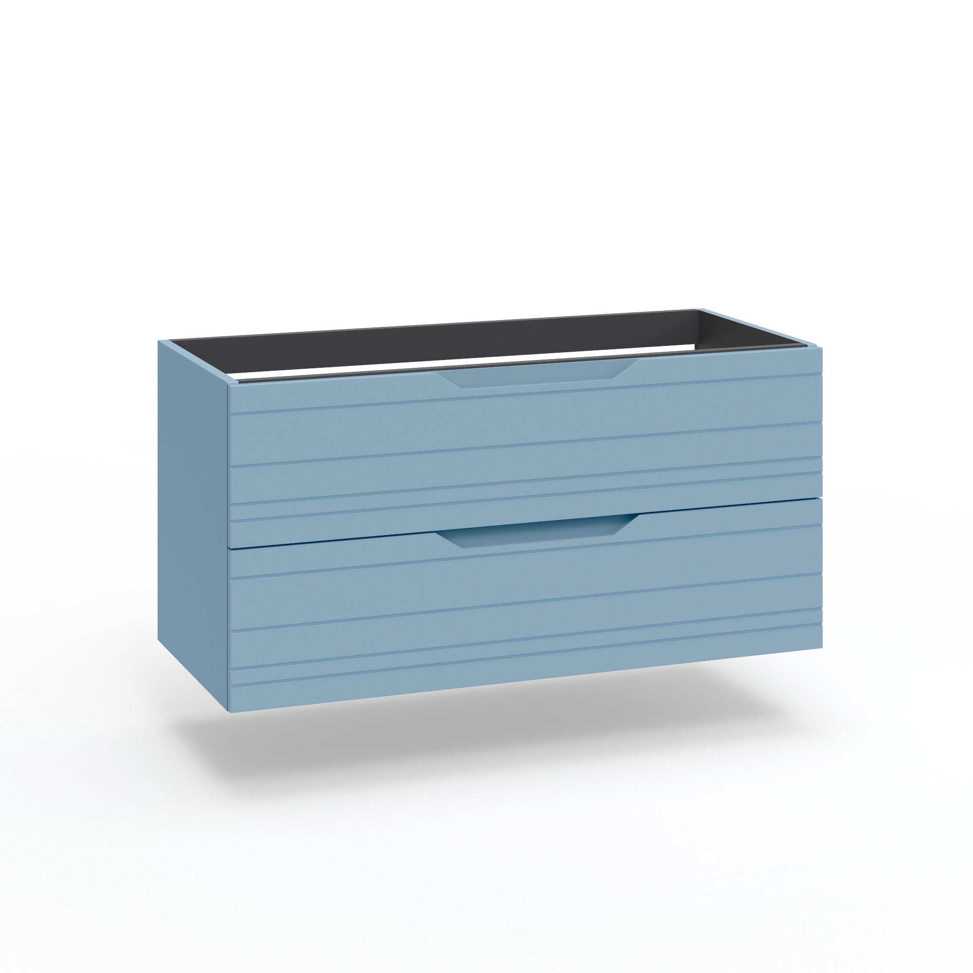 Base portalavabo 2 cassetti CORDELIA | Azzurro tiffany