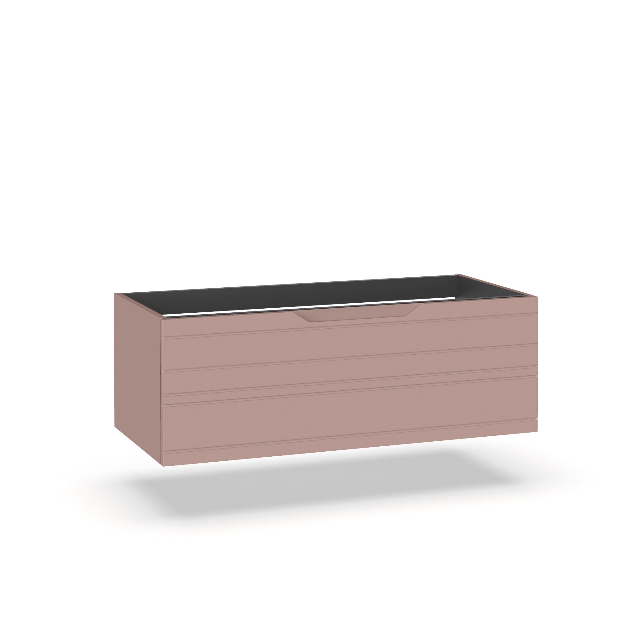 Base portalavabo 1 cestone CORDELIA | Rosa cipria