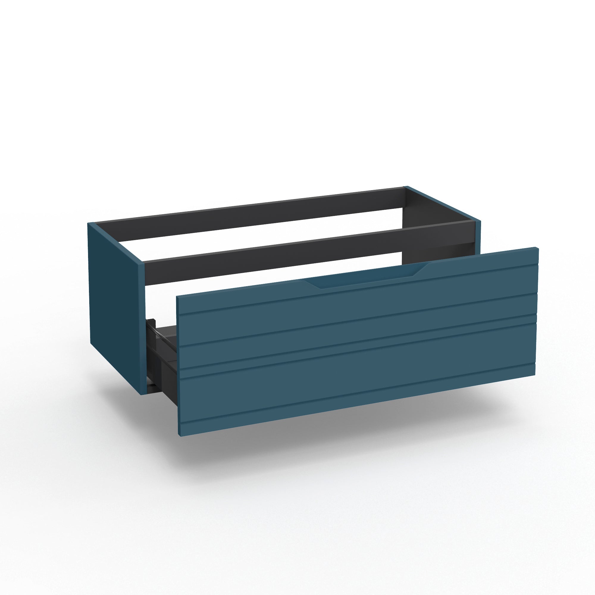 Base portalavabo 1 cestone CORDELIA | Blu