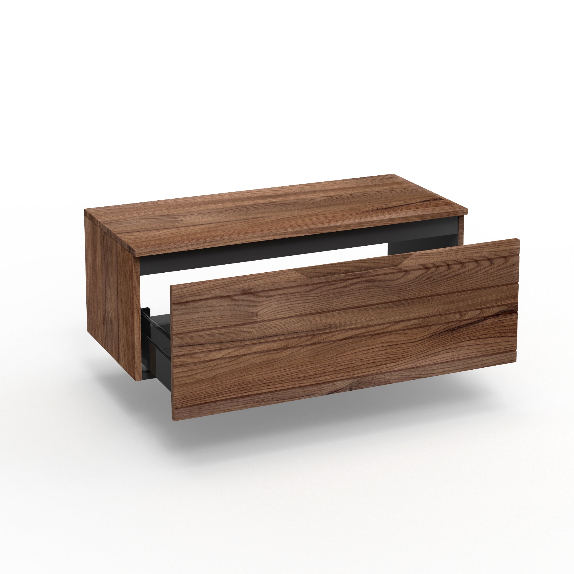 Base con top 1 cestone CORDELIA | Rovere rio
