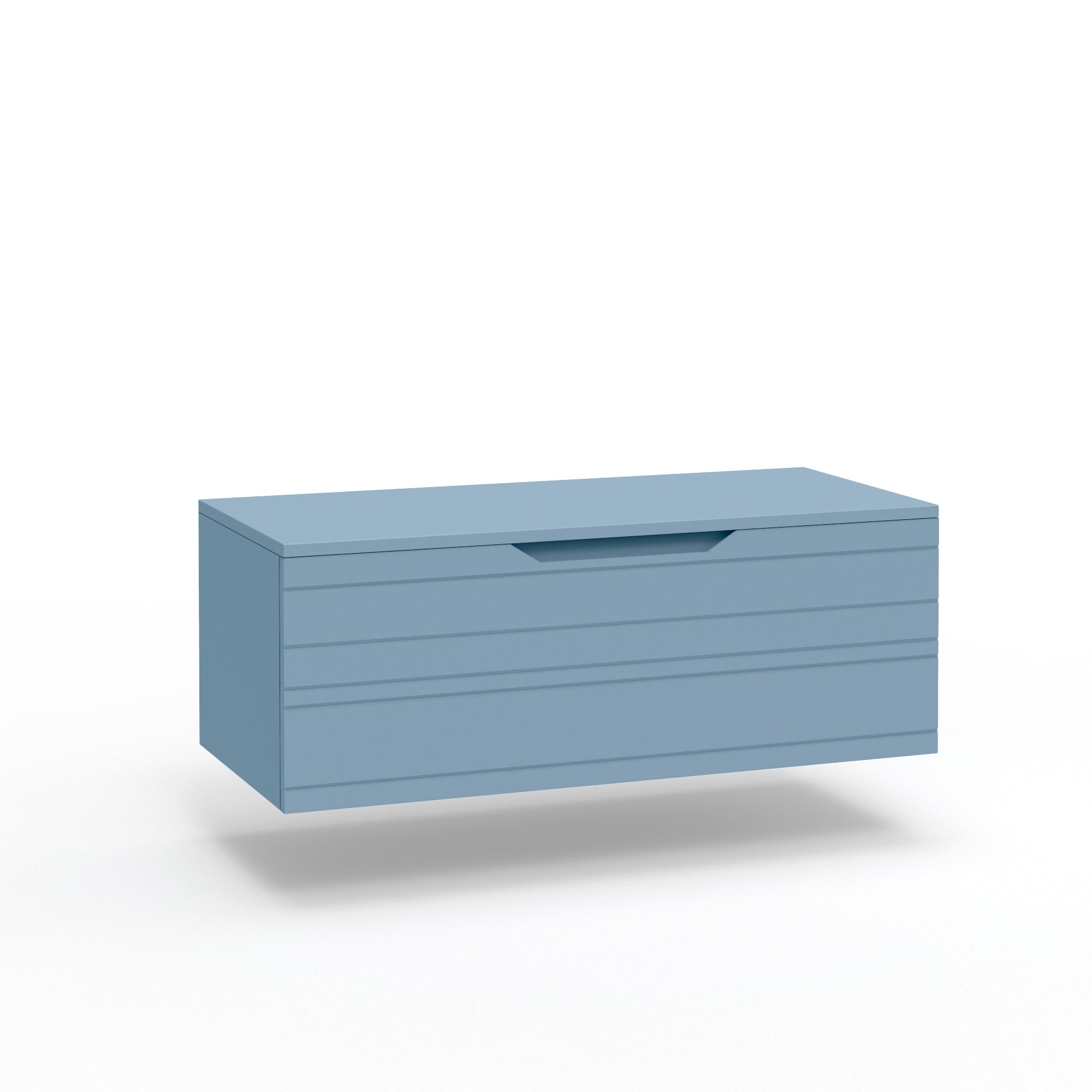Base con top 1 cestone CORDELIA | Azzurro tiffany