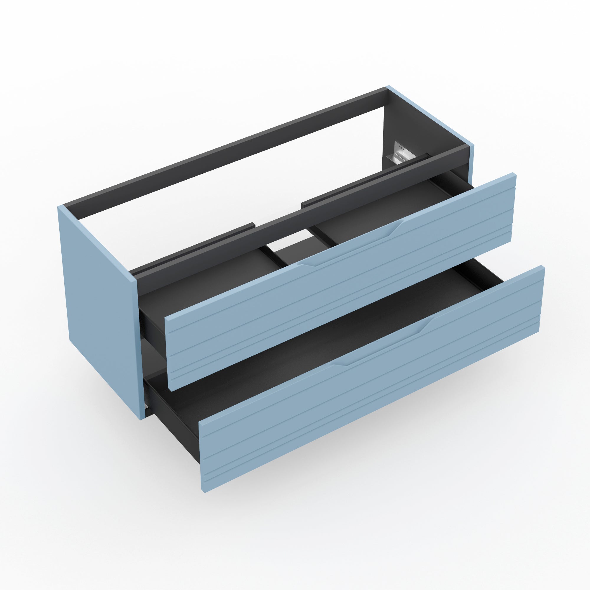 Base portalavabo 2 cassetti CORDELIA | Azzurro tiffany
