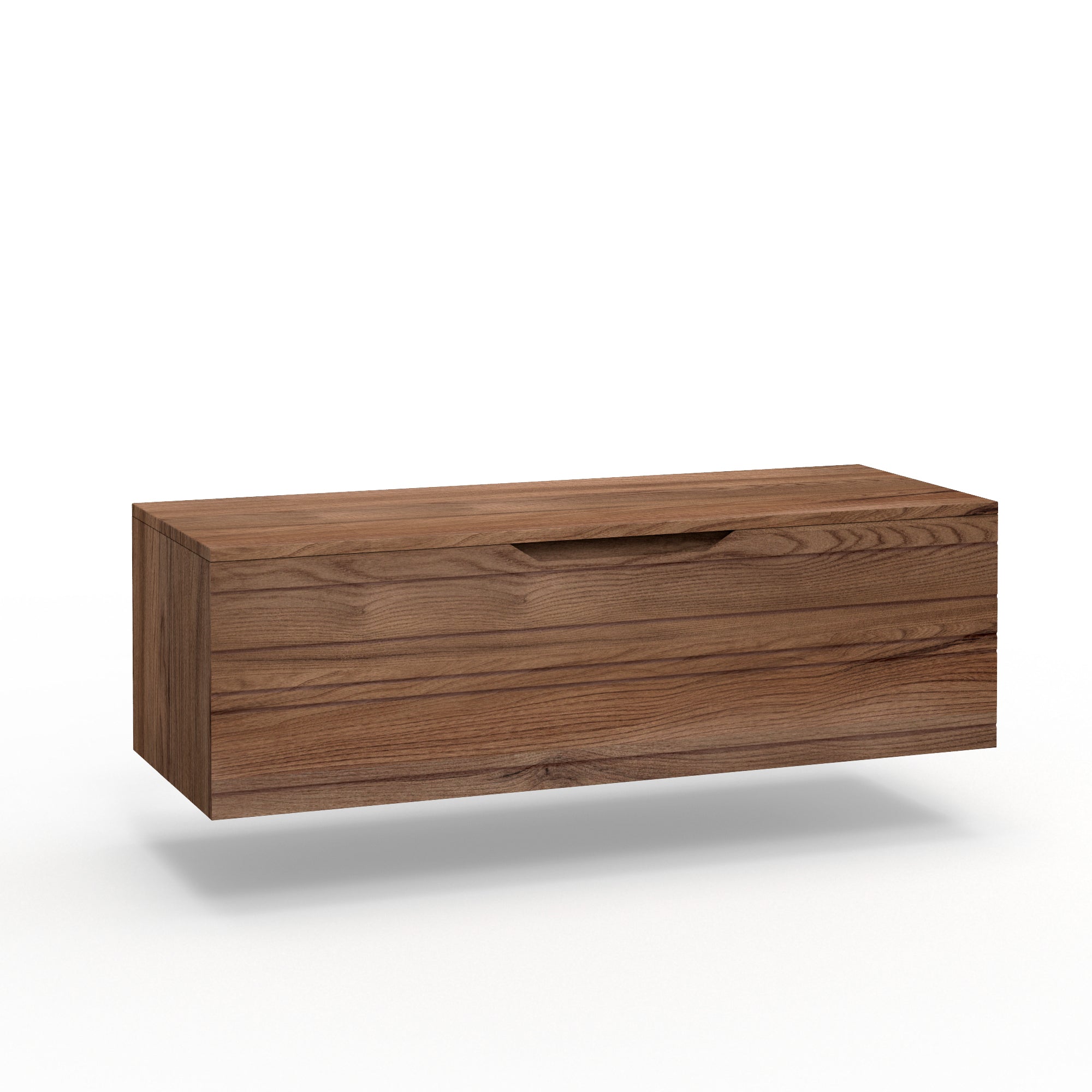 Base con top 1 cestone CORDELIA | Rovere rio