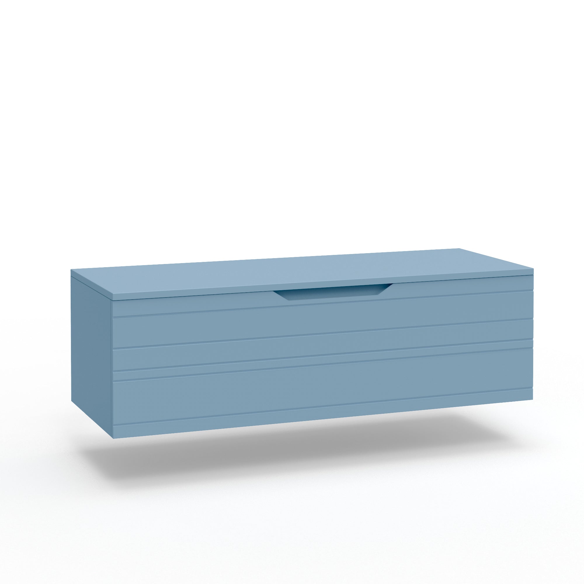 Base con top 1 cestone CORDELIA | Azzurro tiffany