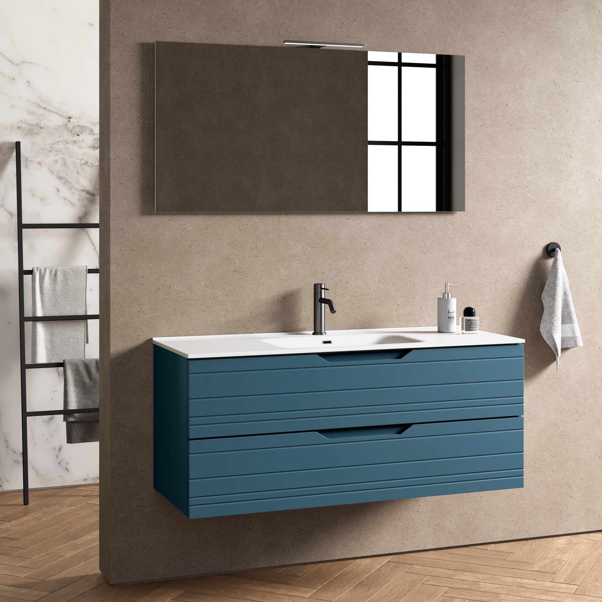 Composizione 4 pezzi CORDELIA | Blu