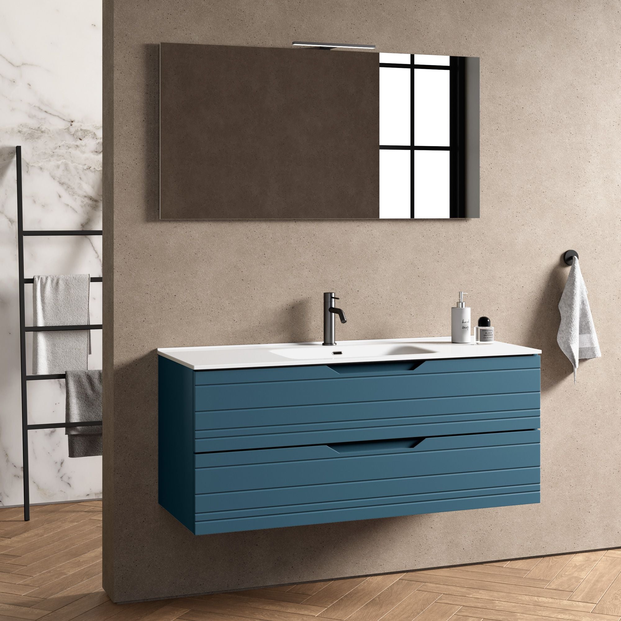 Composizione 4 pezzi CORDELIA | Blu