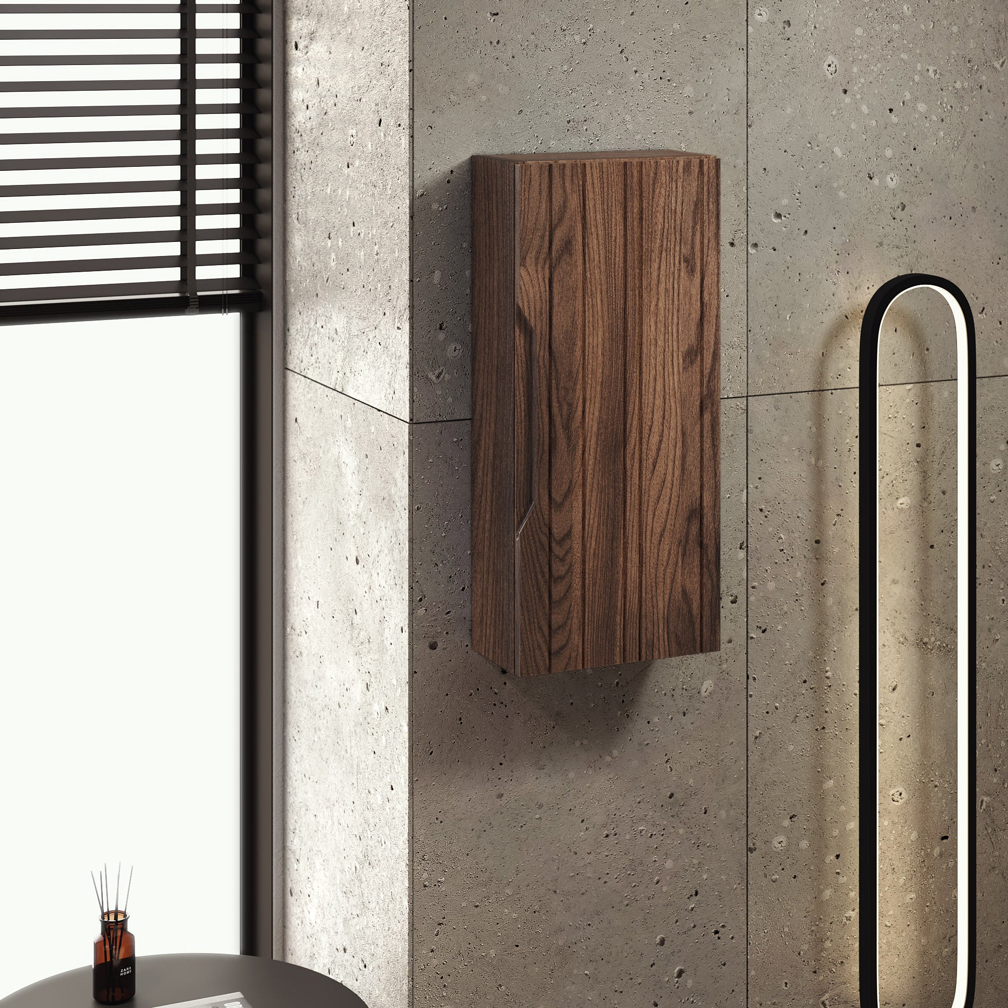 Pensile alto CORDELIA | Rovere rio