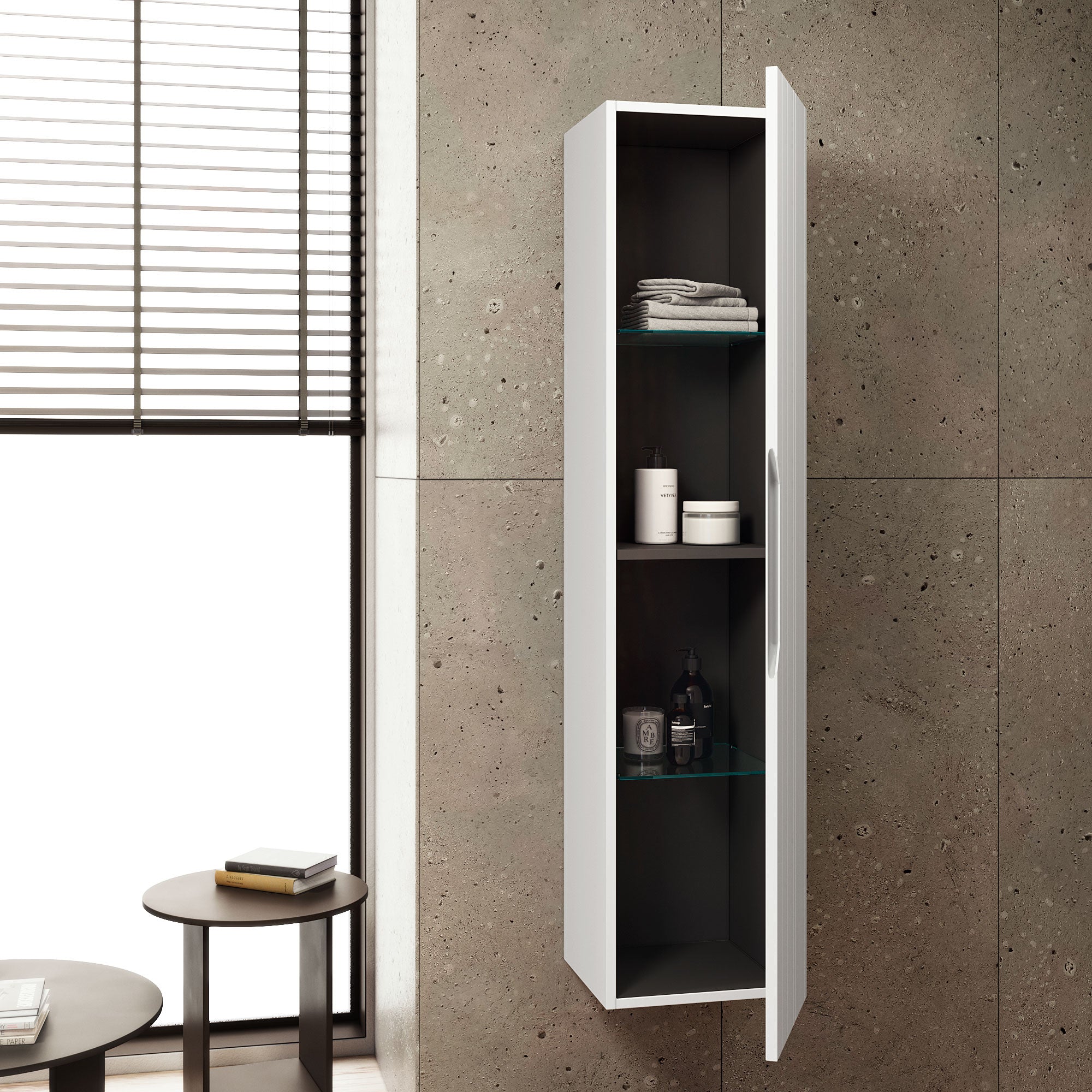 Colonna CORDELIA | Bianco opaco