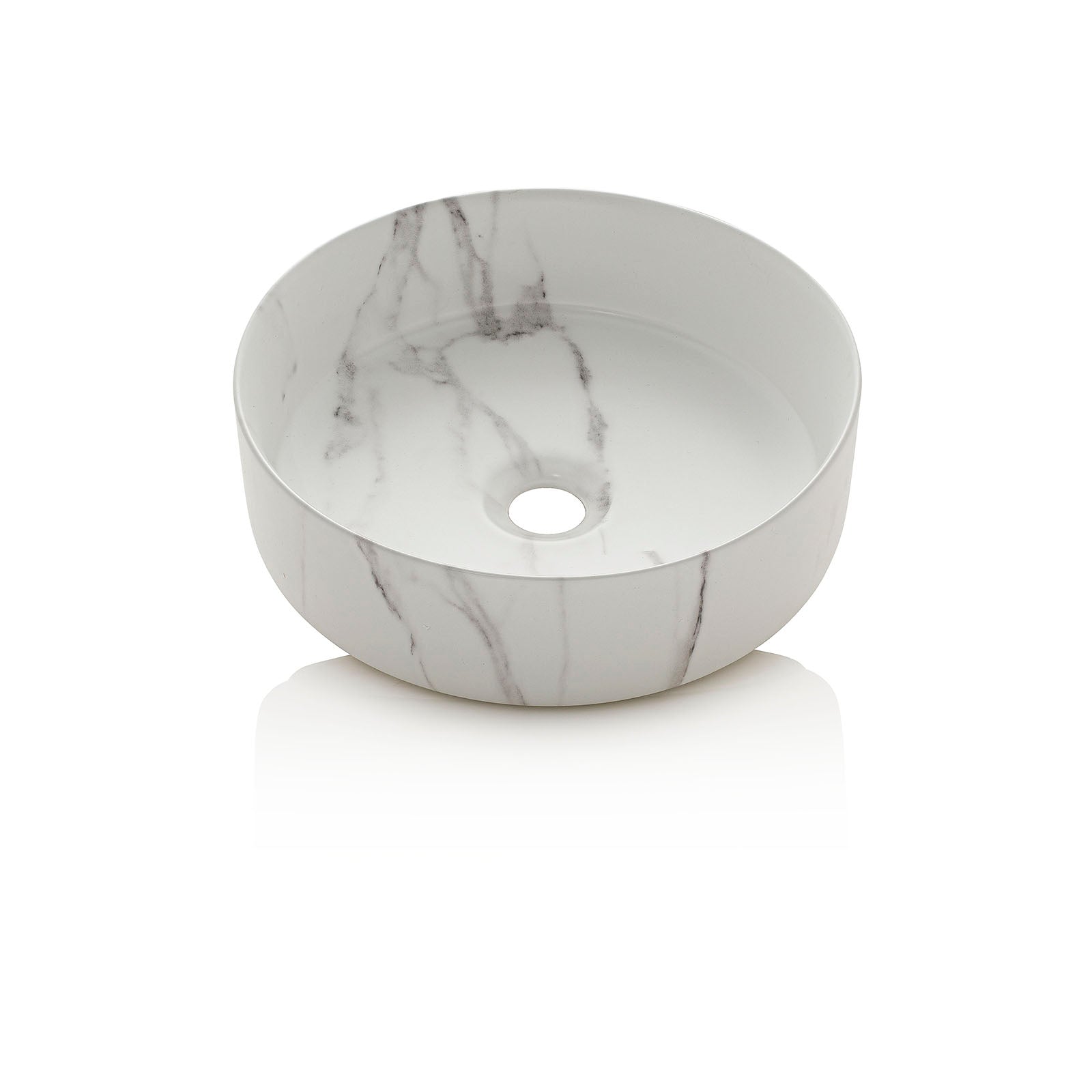 Composizione 3 pezzi CORDELIA-60 | Bianco/calacatta