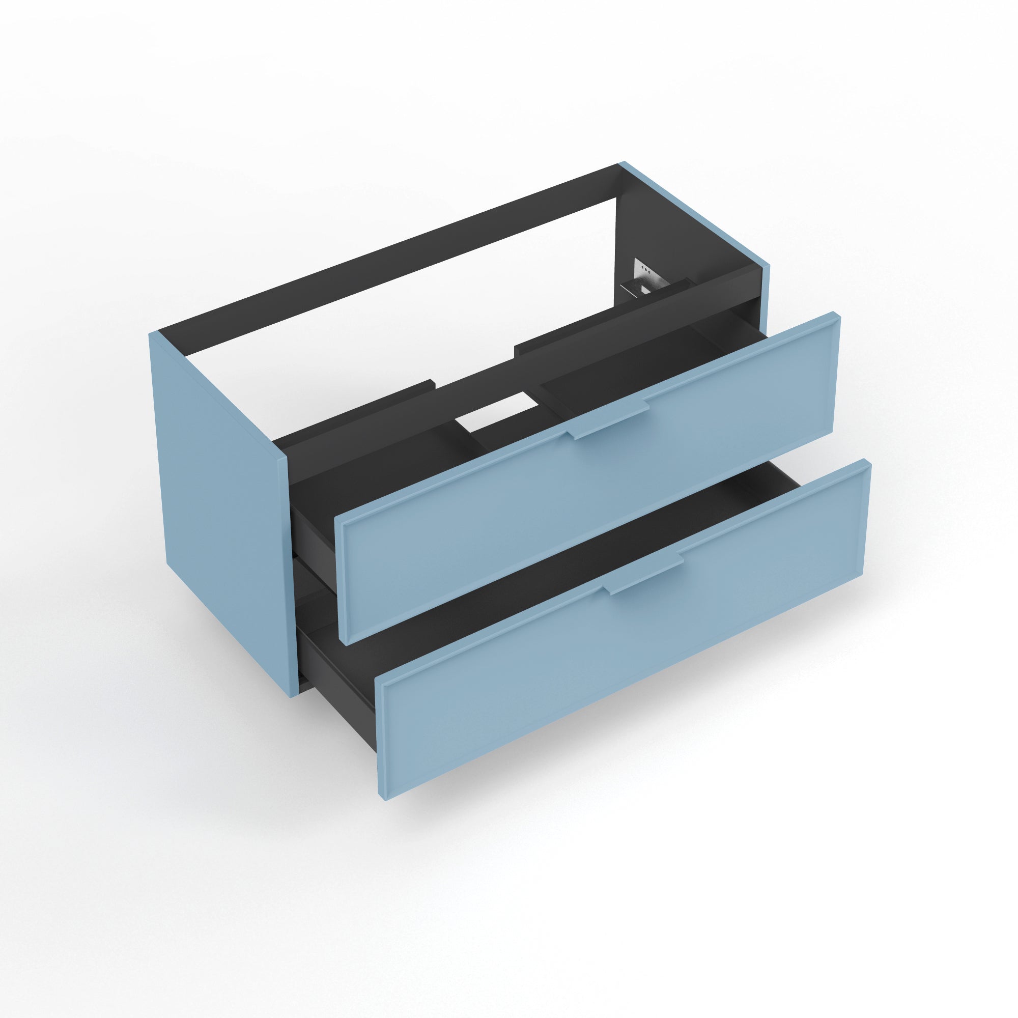Base portalavabo 2 cassetti ATLAS | Azzurro tiffany