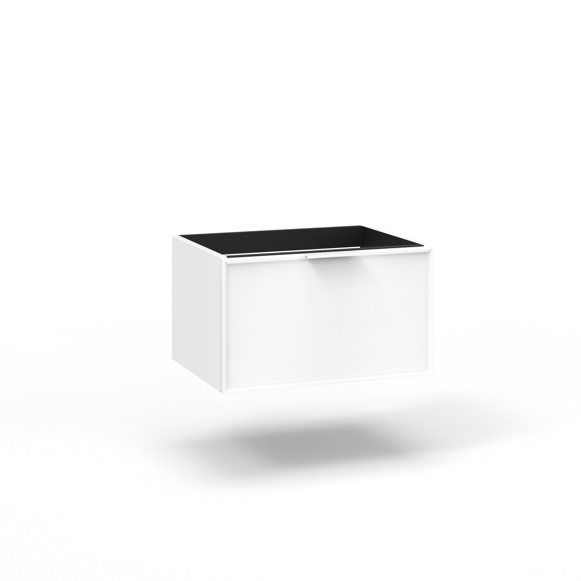 Base portalavabo 1 cestone ATLAS | Bianco opaco