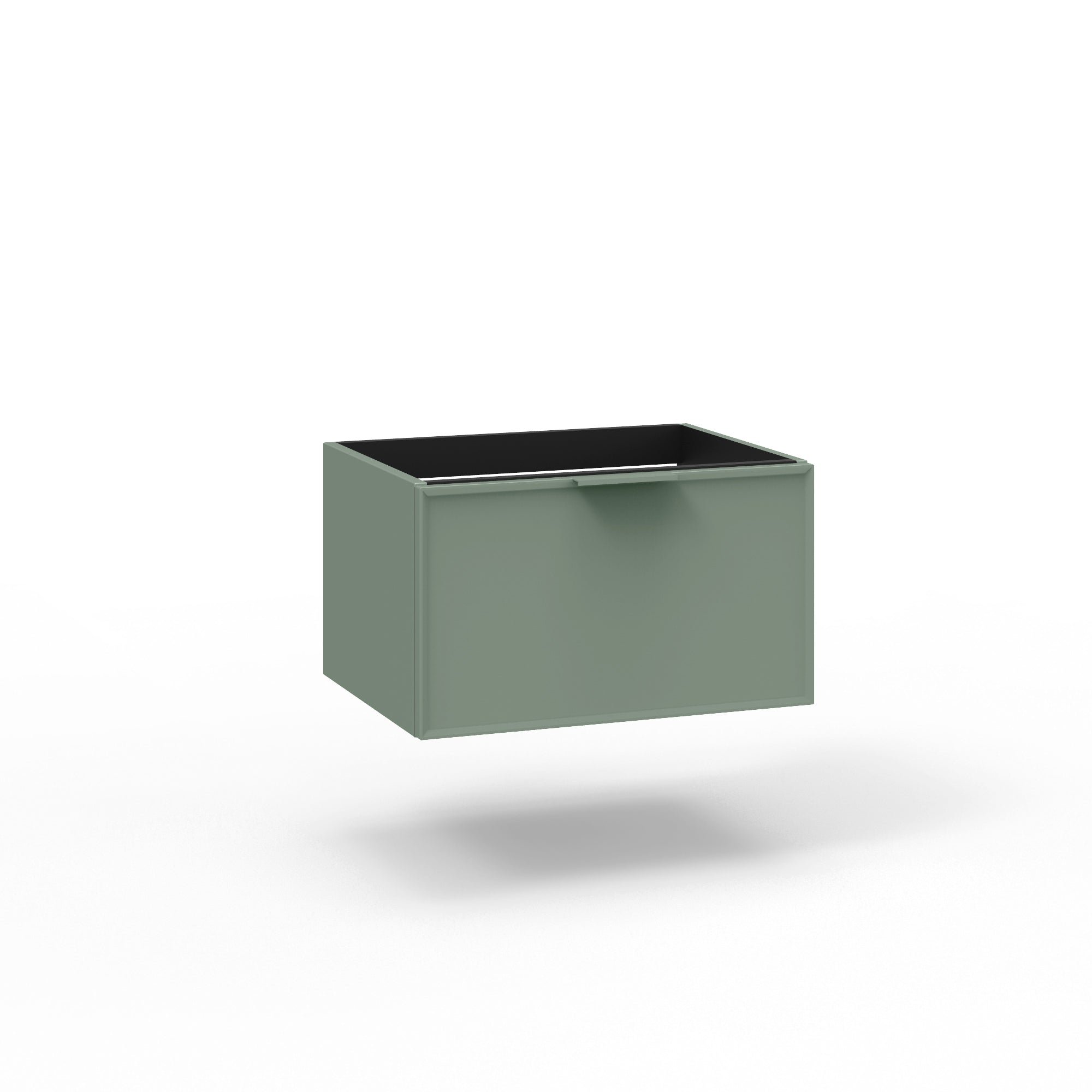 Base portalavabo 1 cestone ATLAS | Verde salvia