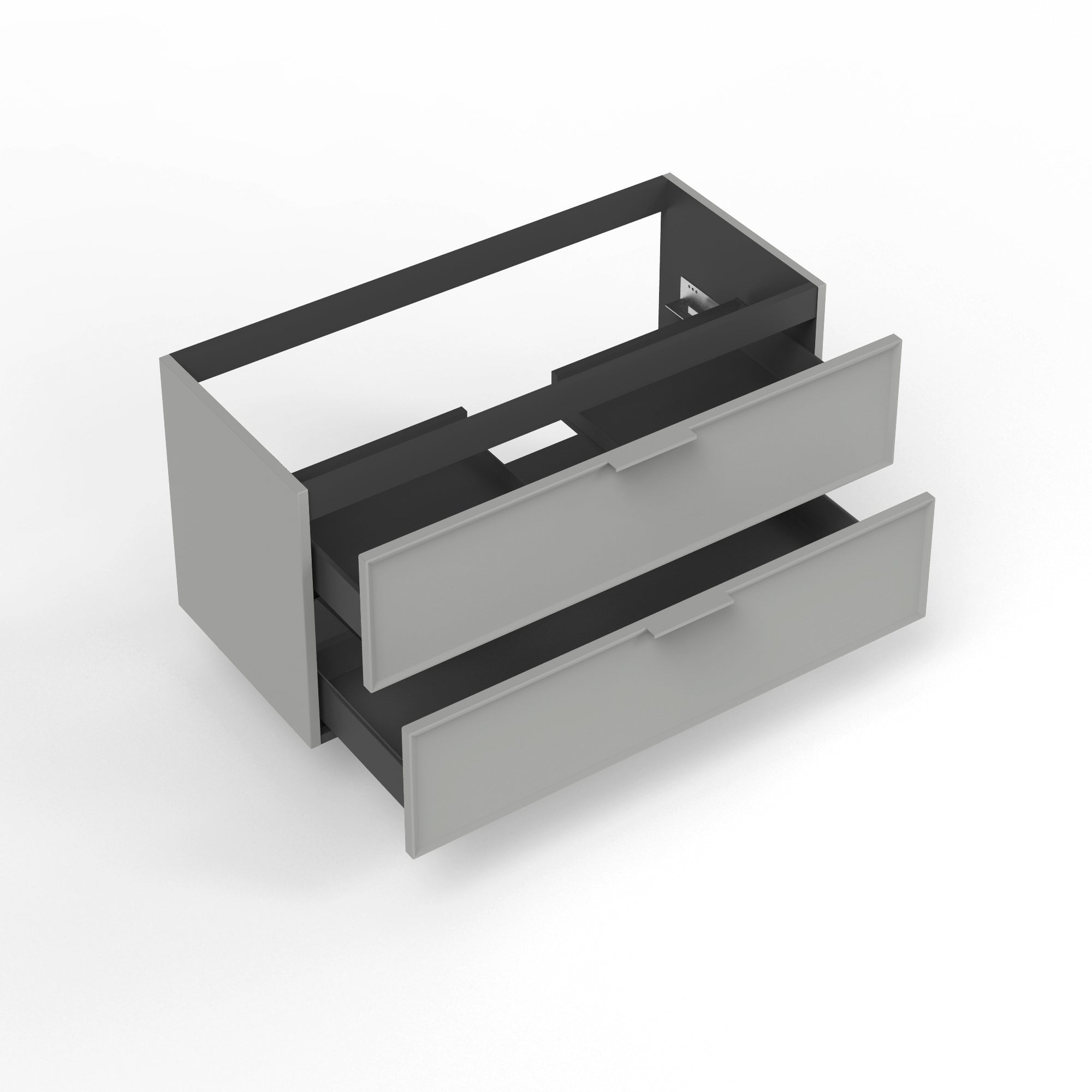 Base portalavabo 2 cassetti ATLAS | Grigio