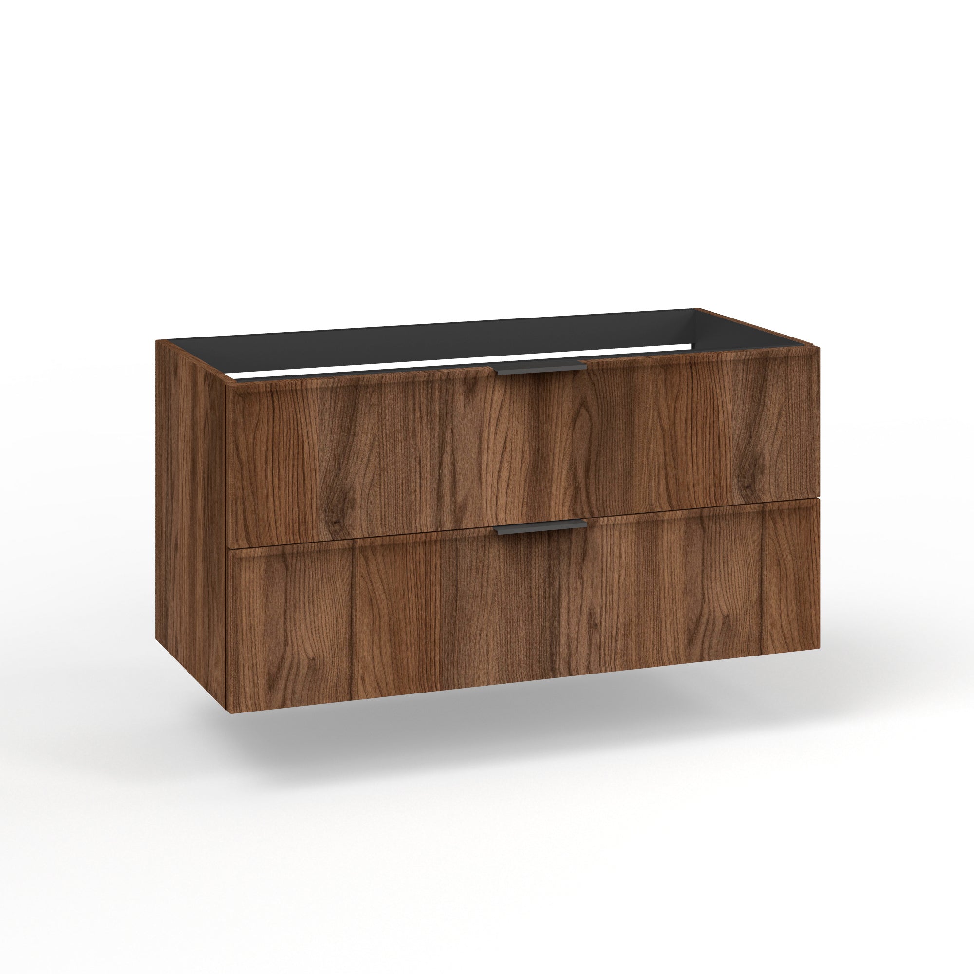 Base portalavabo 2 cassetti ATLAS | Rovere rio