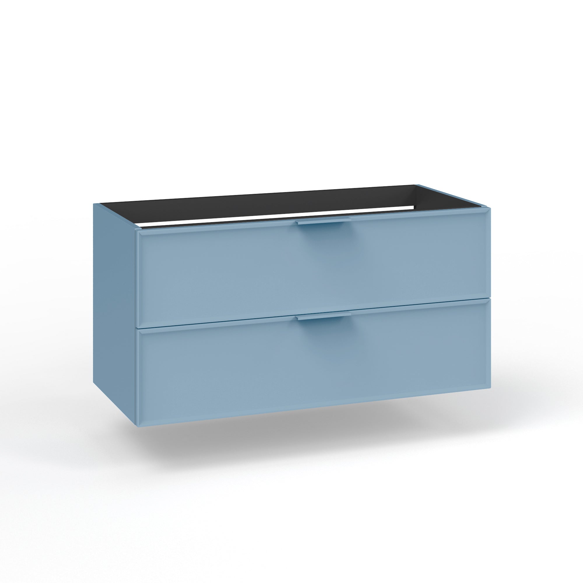 Base portalavabo 2 cassetti ATLAS | Azzurro tiffany