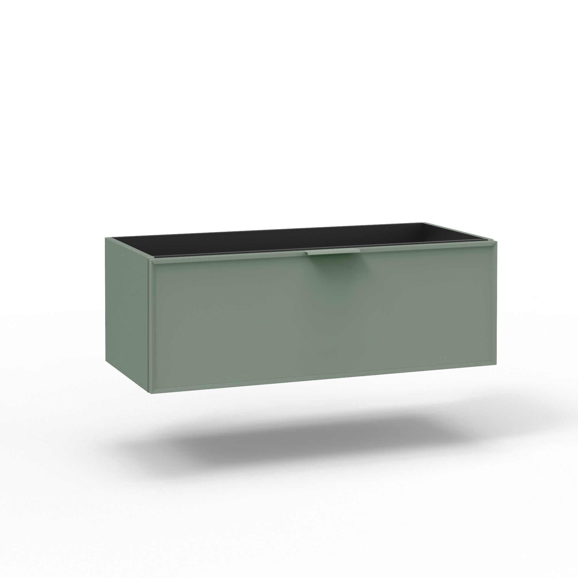 Base portalavabo 1 cestone ATLAS | Verde salvia