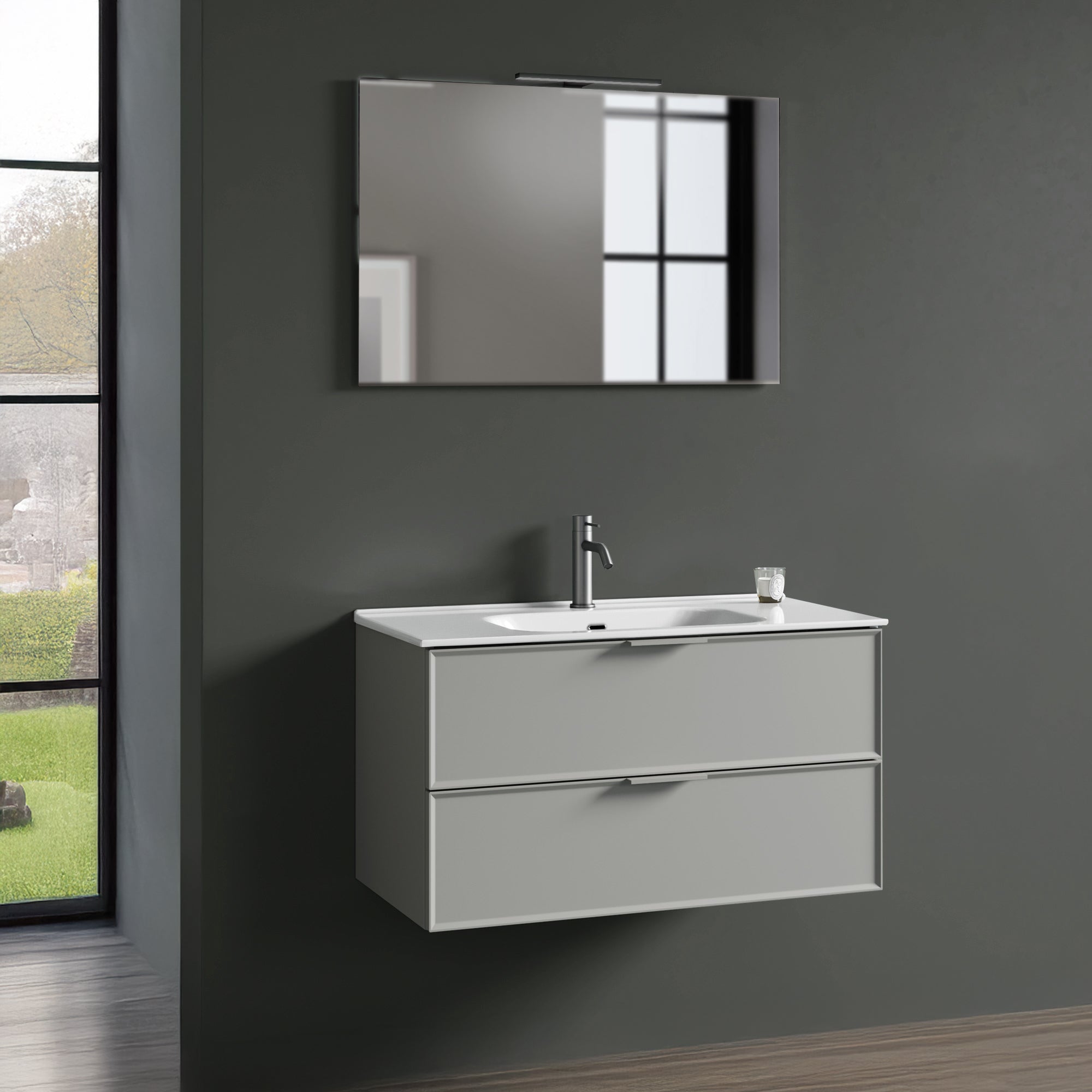 Composizione 4 pezzi ATLAS | Grigio