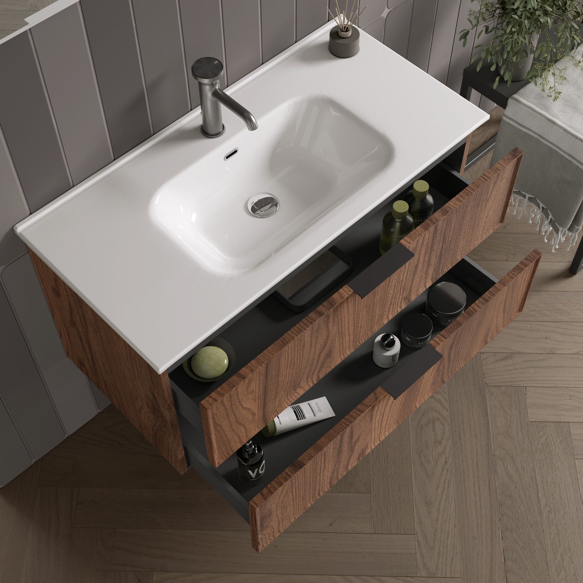 Composizione 4 pezzi ATLAS | Rovere rio