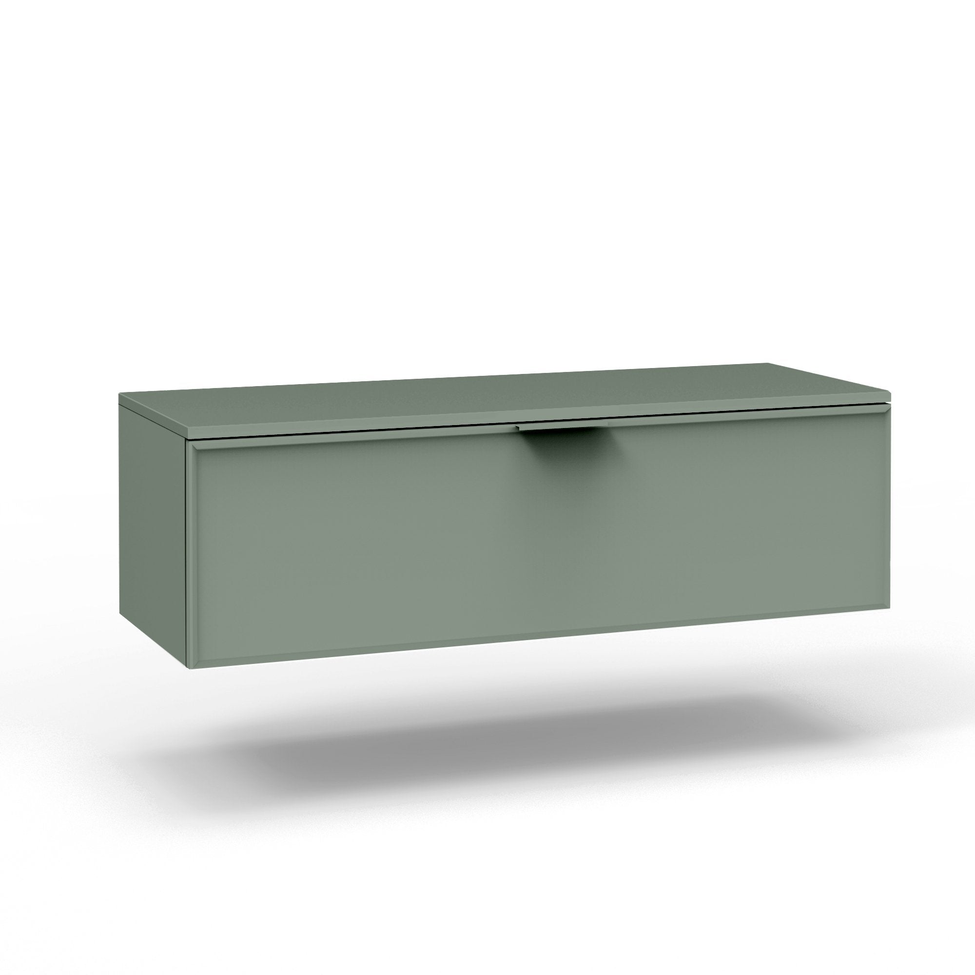 Base con top 1 cestone ATLAS | Verde salvia